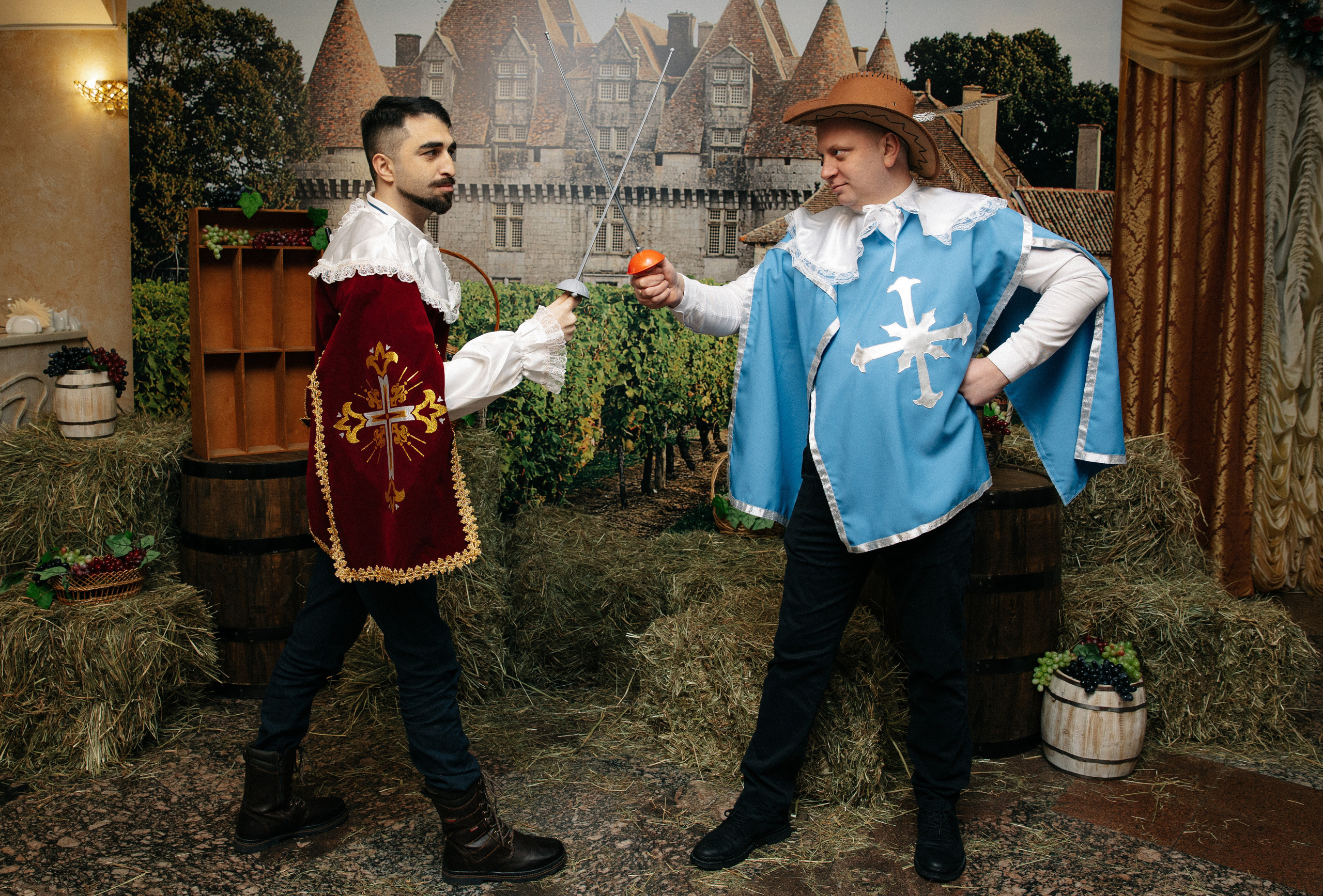 Корпоратив компании ProfiDvice в стиле Мушкетёры. Фотограф Андрей Ширкалин Москва Московская обл, Коломна, Рязань