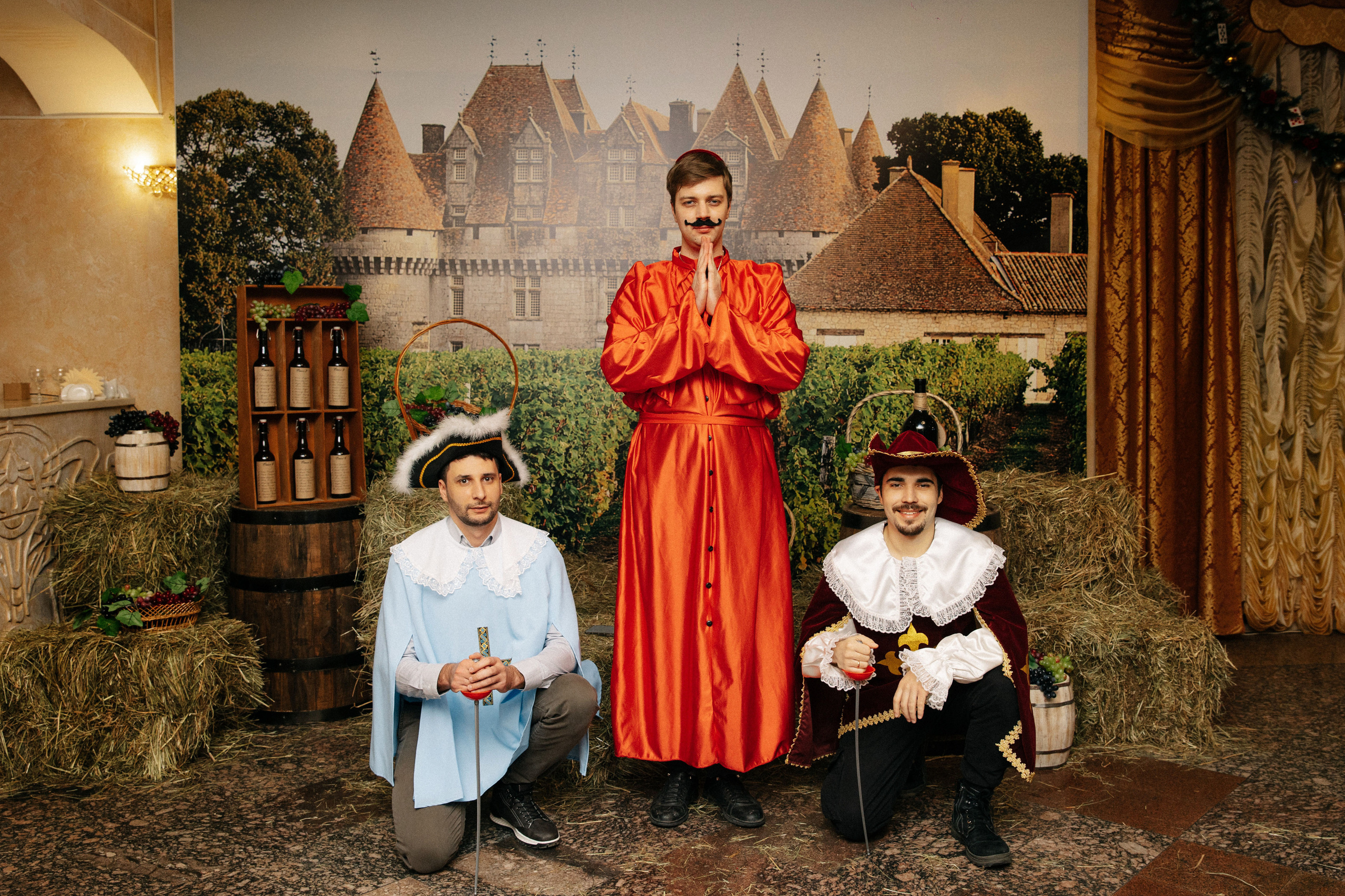 Корпоратив компании ProfiDvice в стиле Мушкетёры. Фотограф Андрей Ширкалин Москва Московская обл, Коломна, Рязань