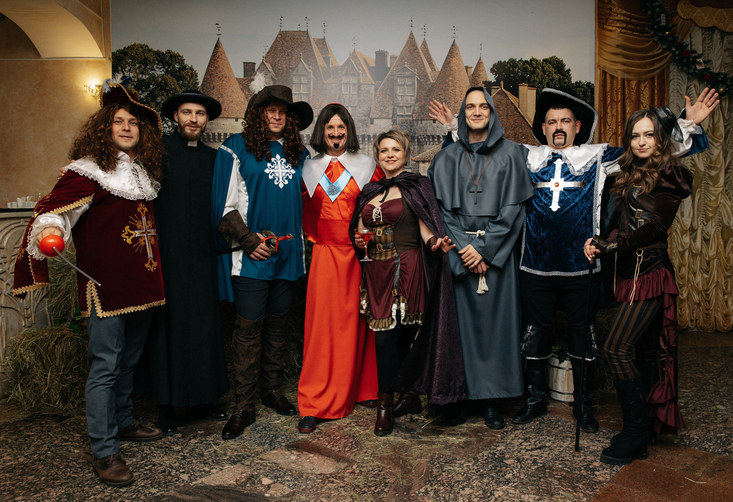 Корпоратив компании ProfiDvice в стиле Мушкетёры. Фотограф Андрей Ширкалин Москва Московская обл, Коломна, Рязань