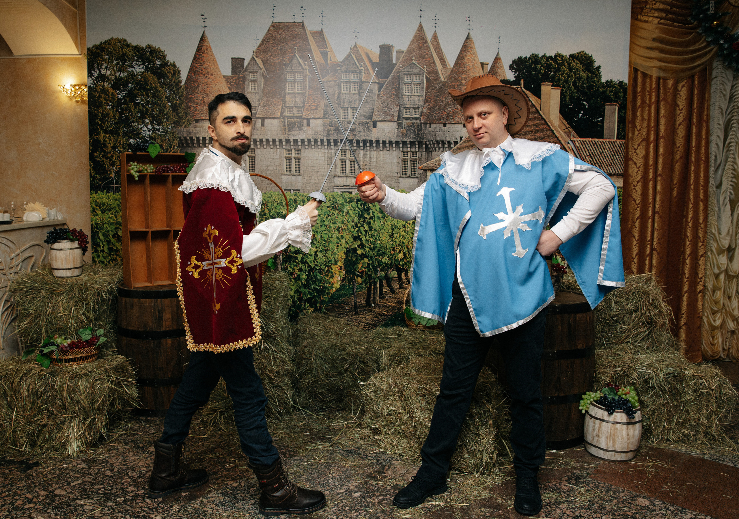 Корпоратив компании ProfiDvice в стиле Мушкетёры. Фотограф Андрей Ширкалин Москва Московская обл, Коломна, Рязань