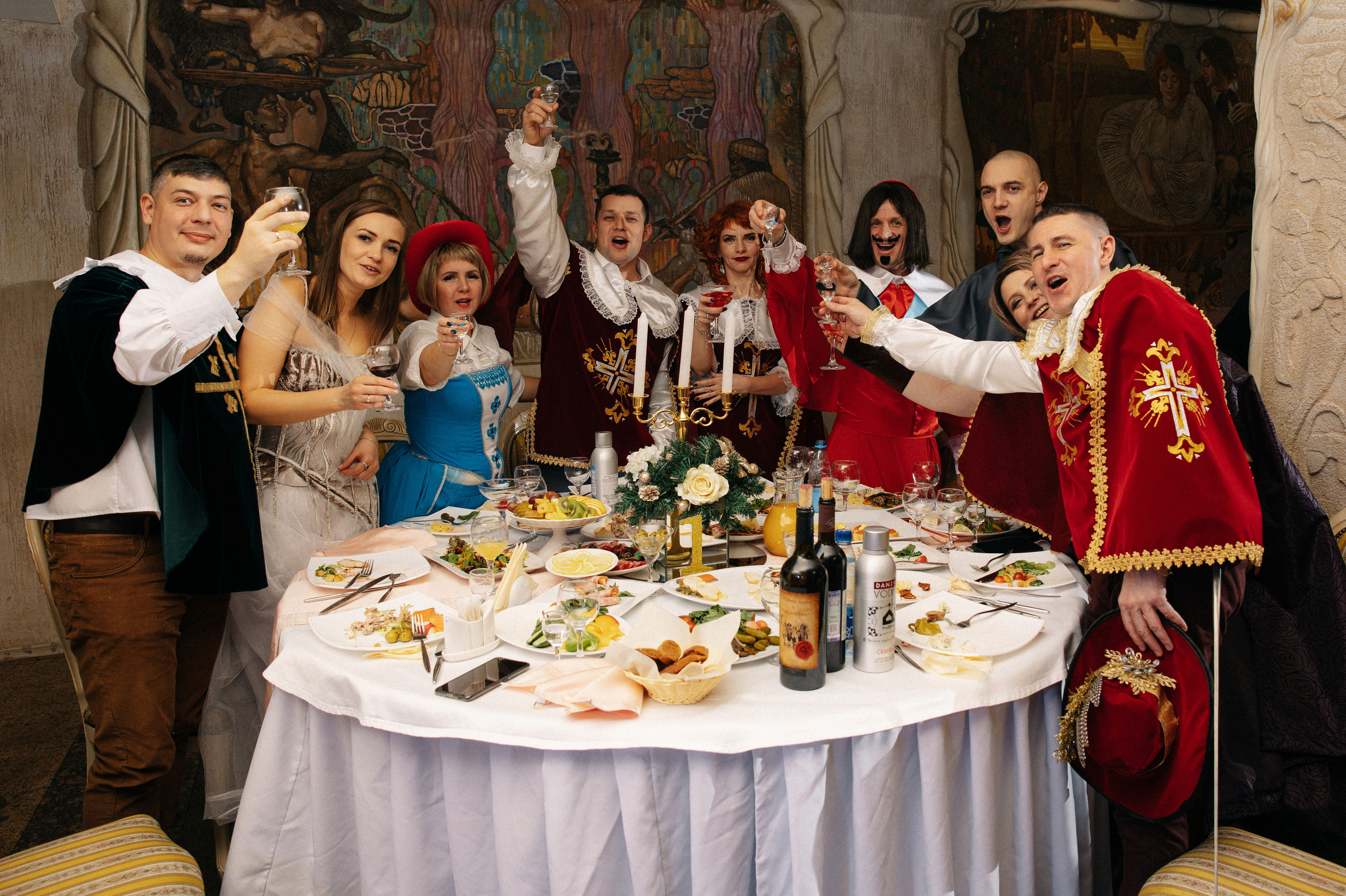 Корпоратив компании ProfiDvice в стиле Мушкетёры. Фотограф Андрей Ширкалин Москва Московская обл, Коломна, Рязань