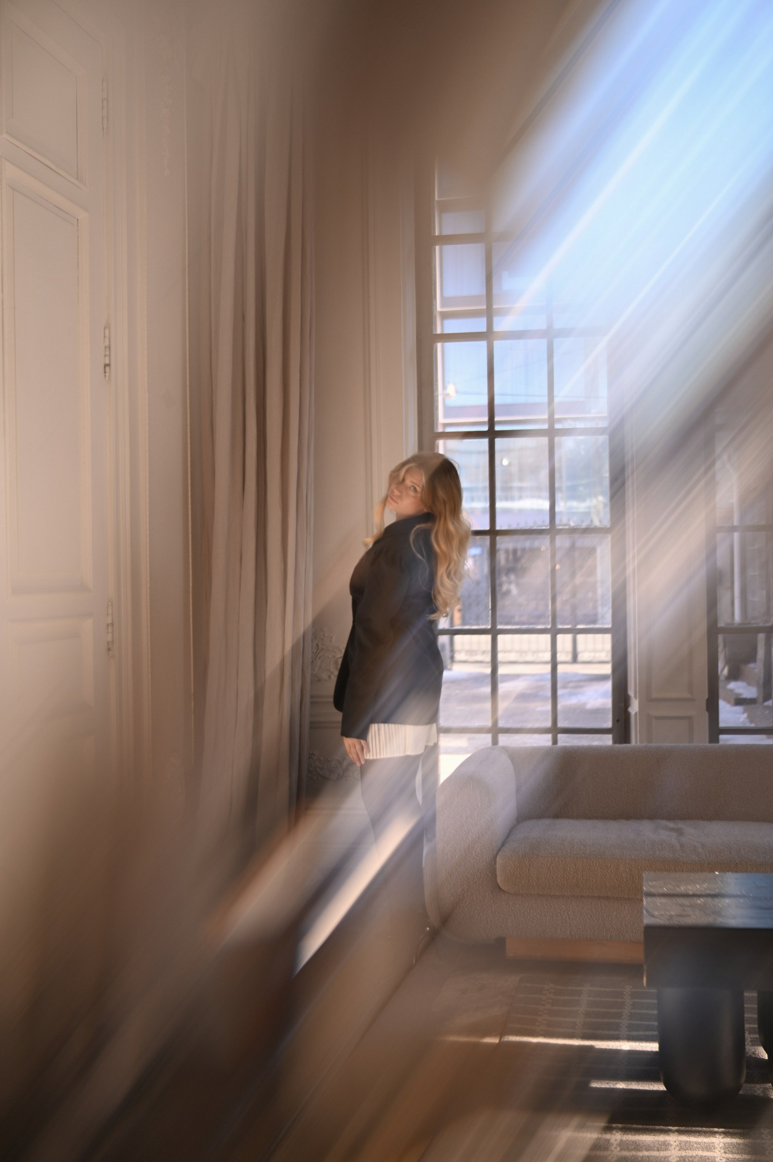 Женский портрет в студии. Семейный и детский фотограф в Москве Анна Оськина