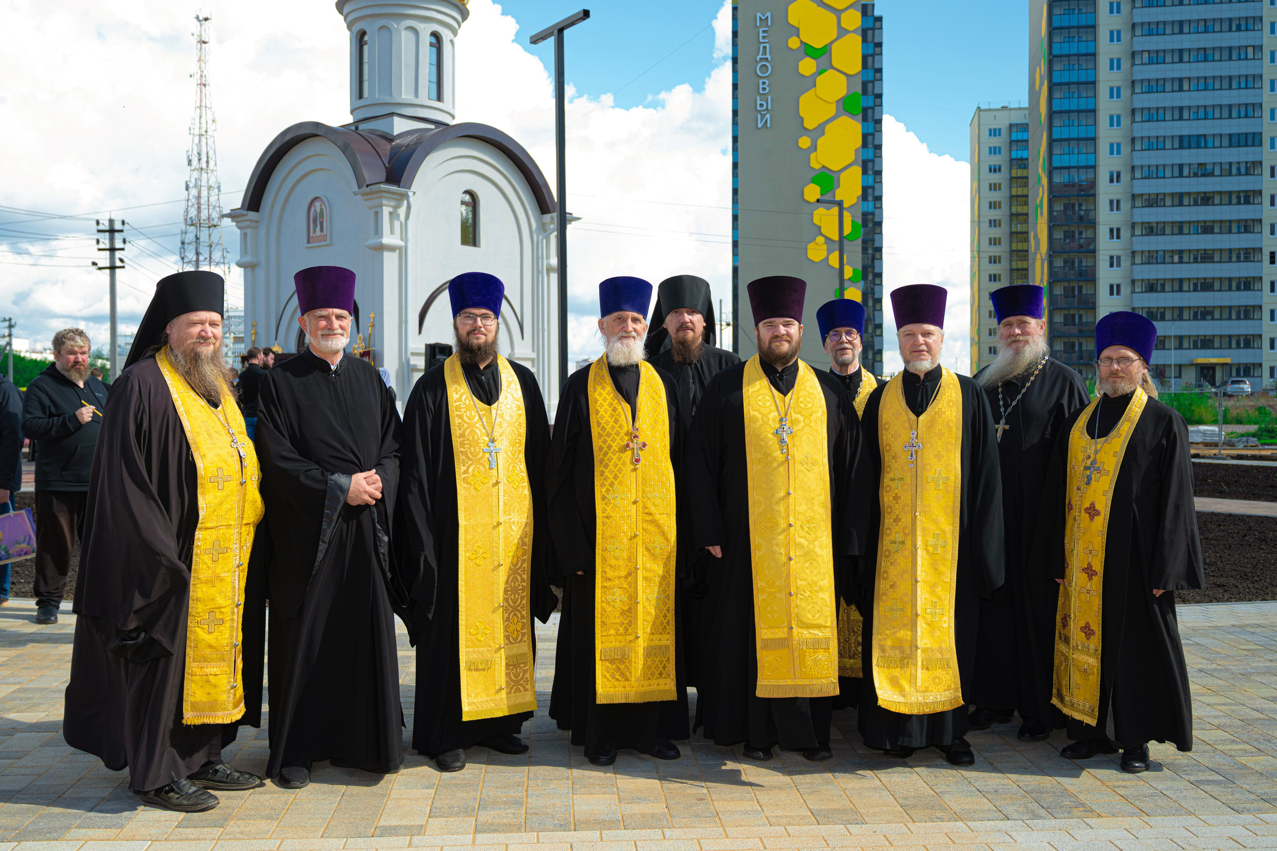 Освящение часовни во имя Космы и Дамиана в Кондратово