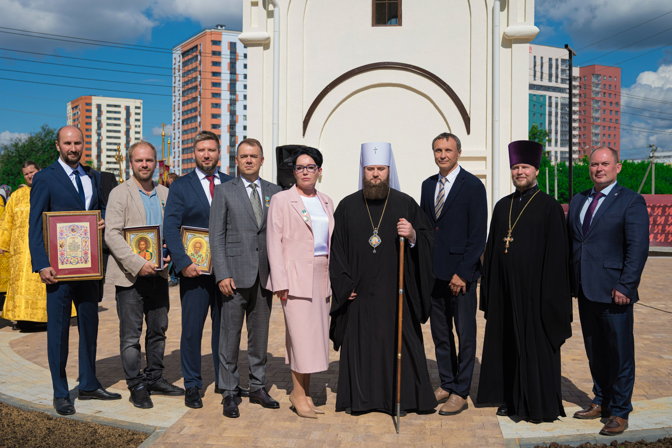 Освящение часовни во имя Космы и Дамиана в Кондратово