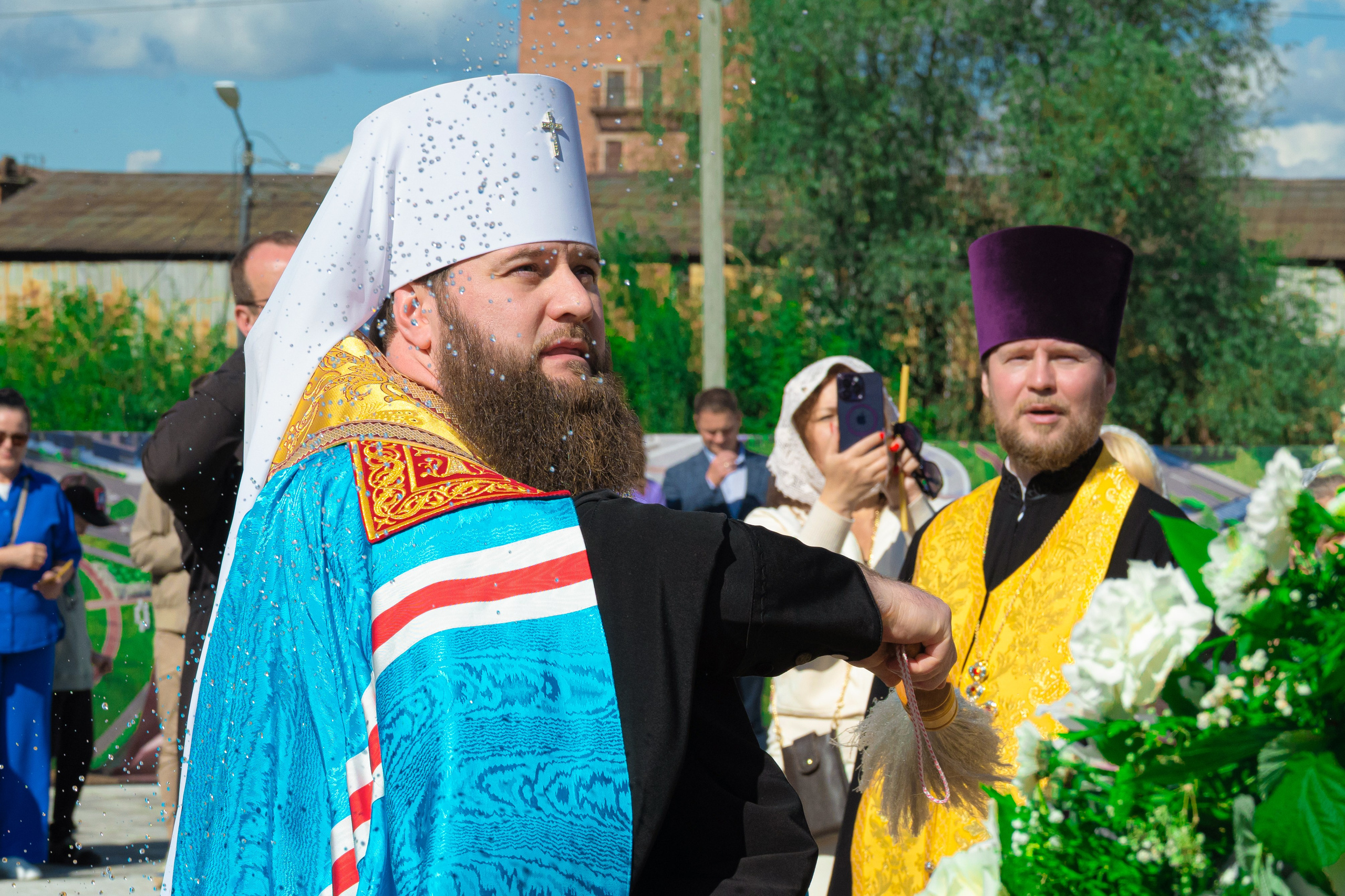 Освящение часовни во имя Космы и Дамиана в Кондратово
