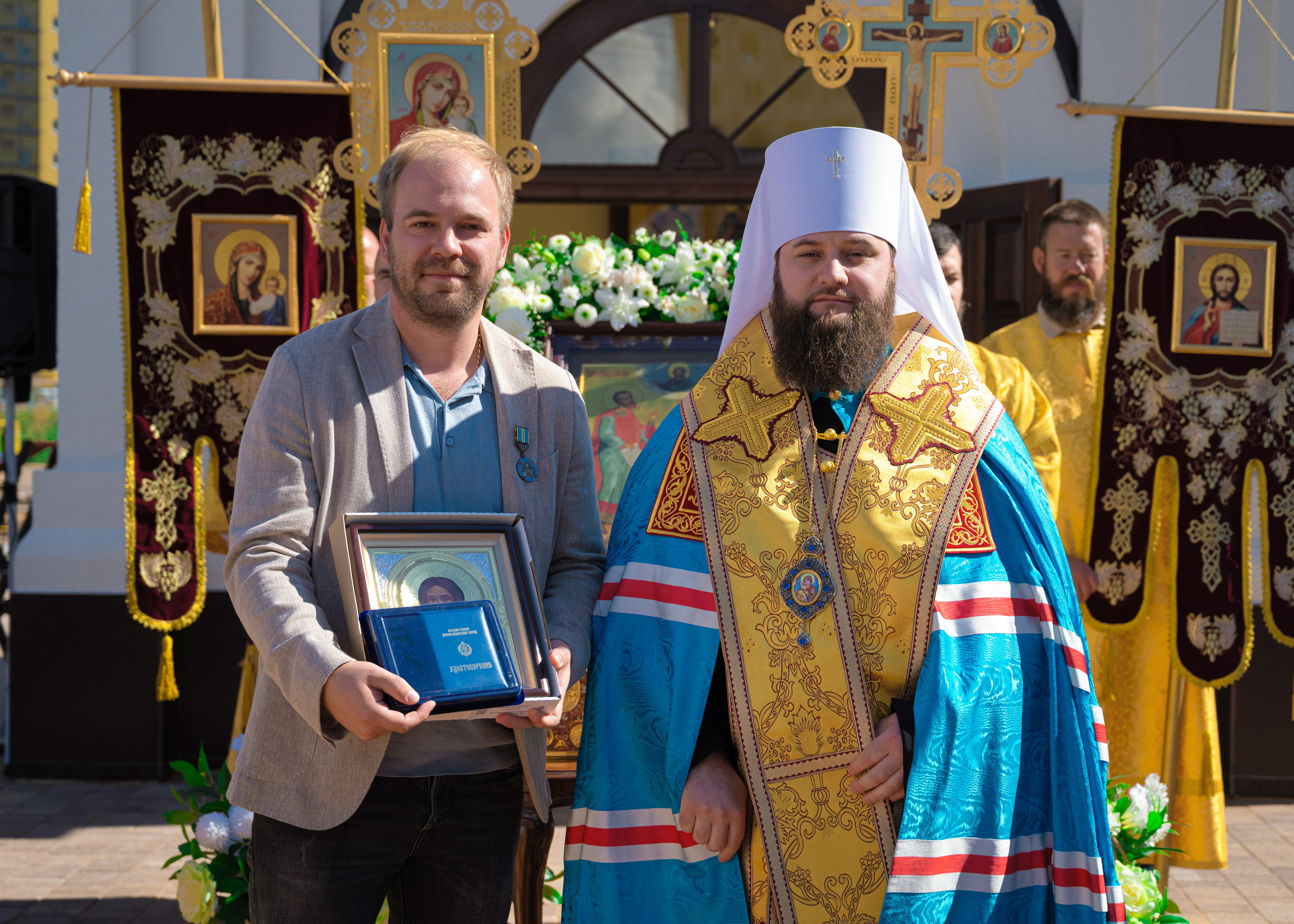 Освящение часовни во имя Космы и Дамиана в Кондратово
