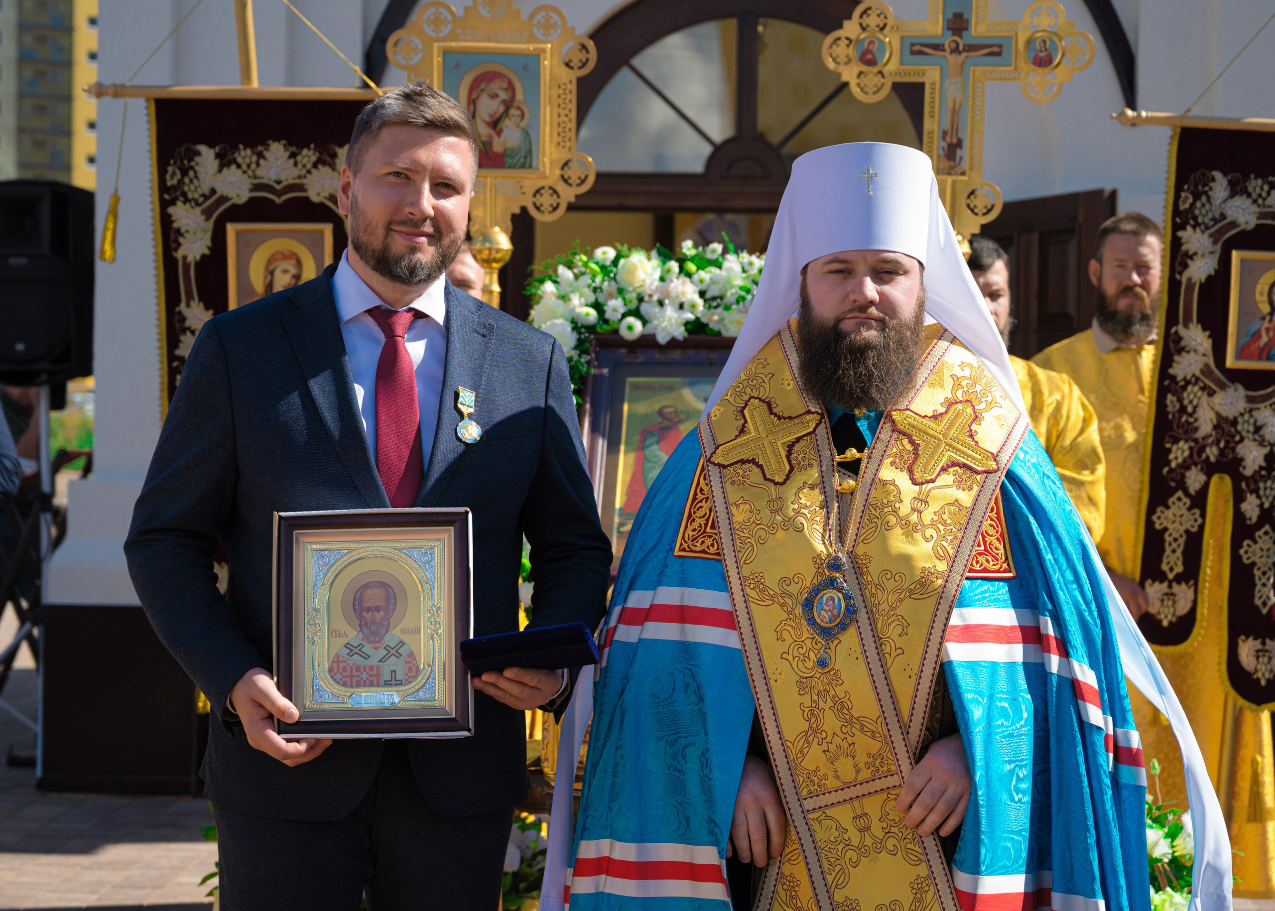 Освящение часовни во имя Космы и Дамиана в Кондратово