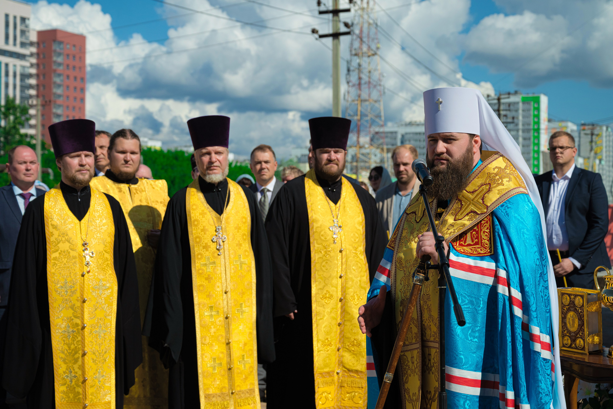 Освящение часовни во имя Космы и Дамиана в Кондратово