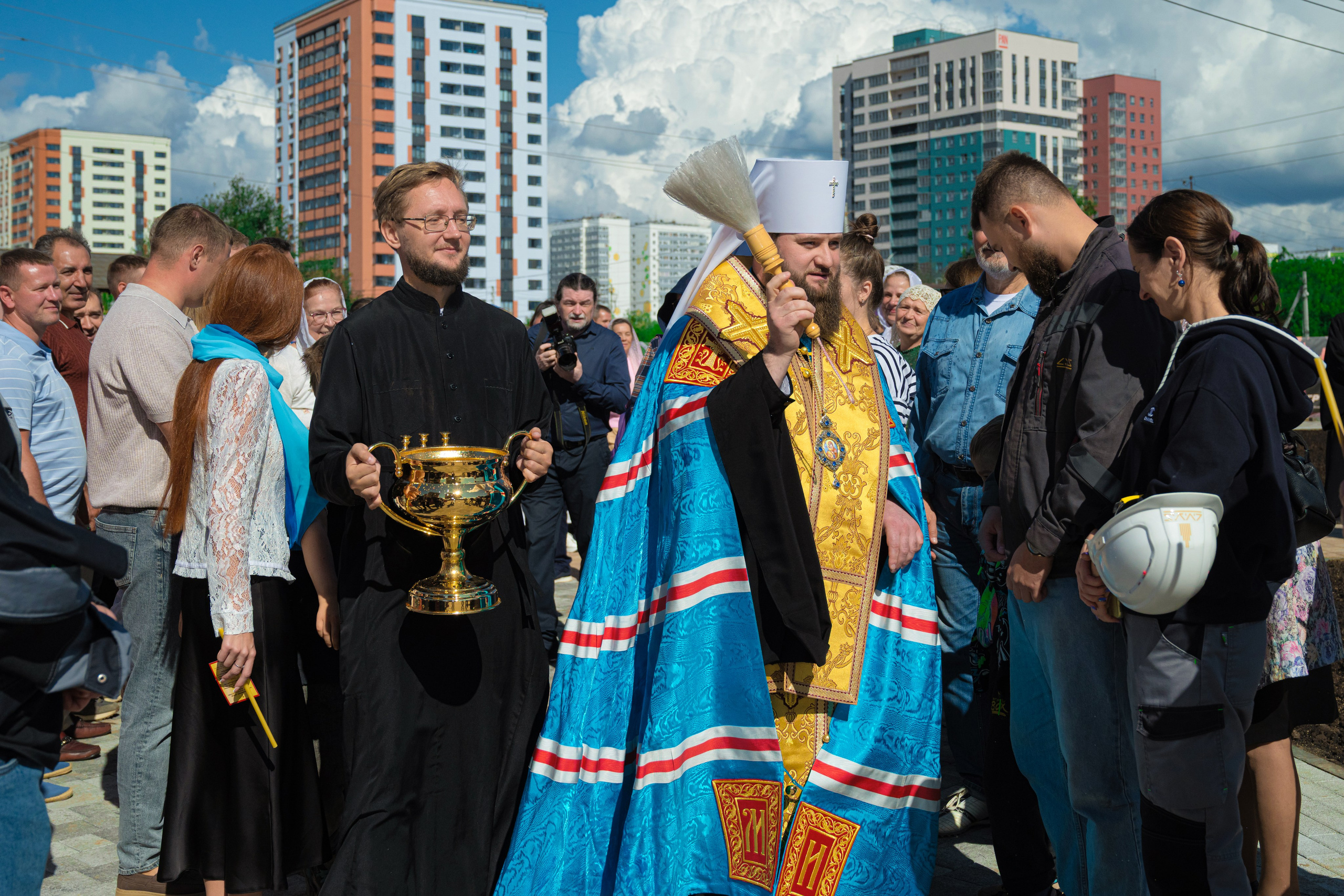 Освящение часовни во имя Космы и Дамиана в Кондратово