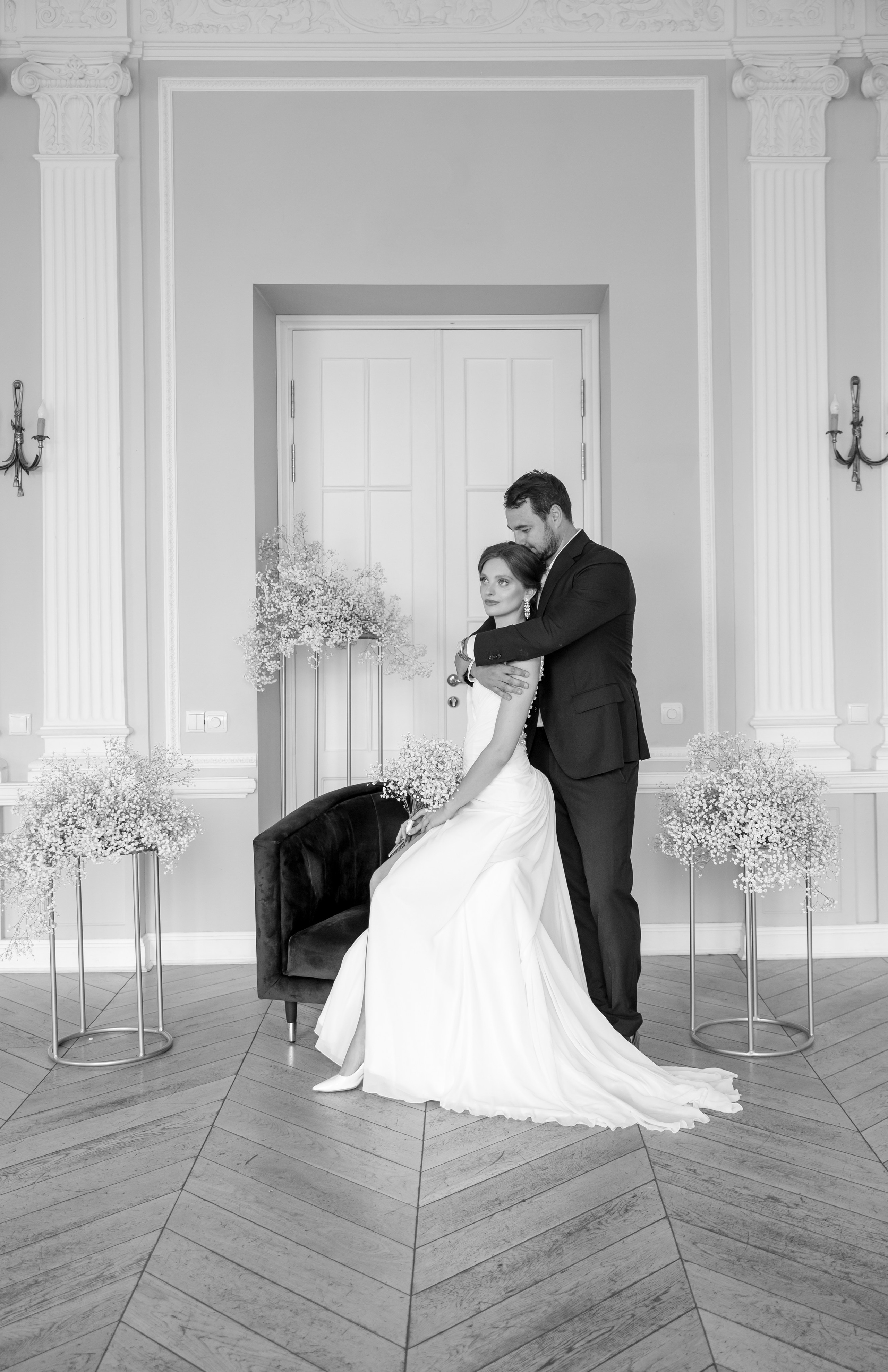 Свадьба в особняке. Семейный и портретнаый фотограф в Санкт-Петербурге Настя Поздняя