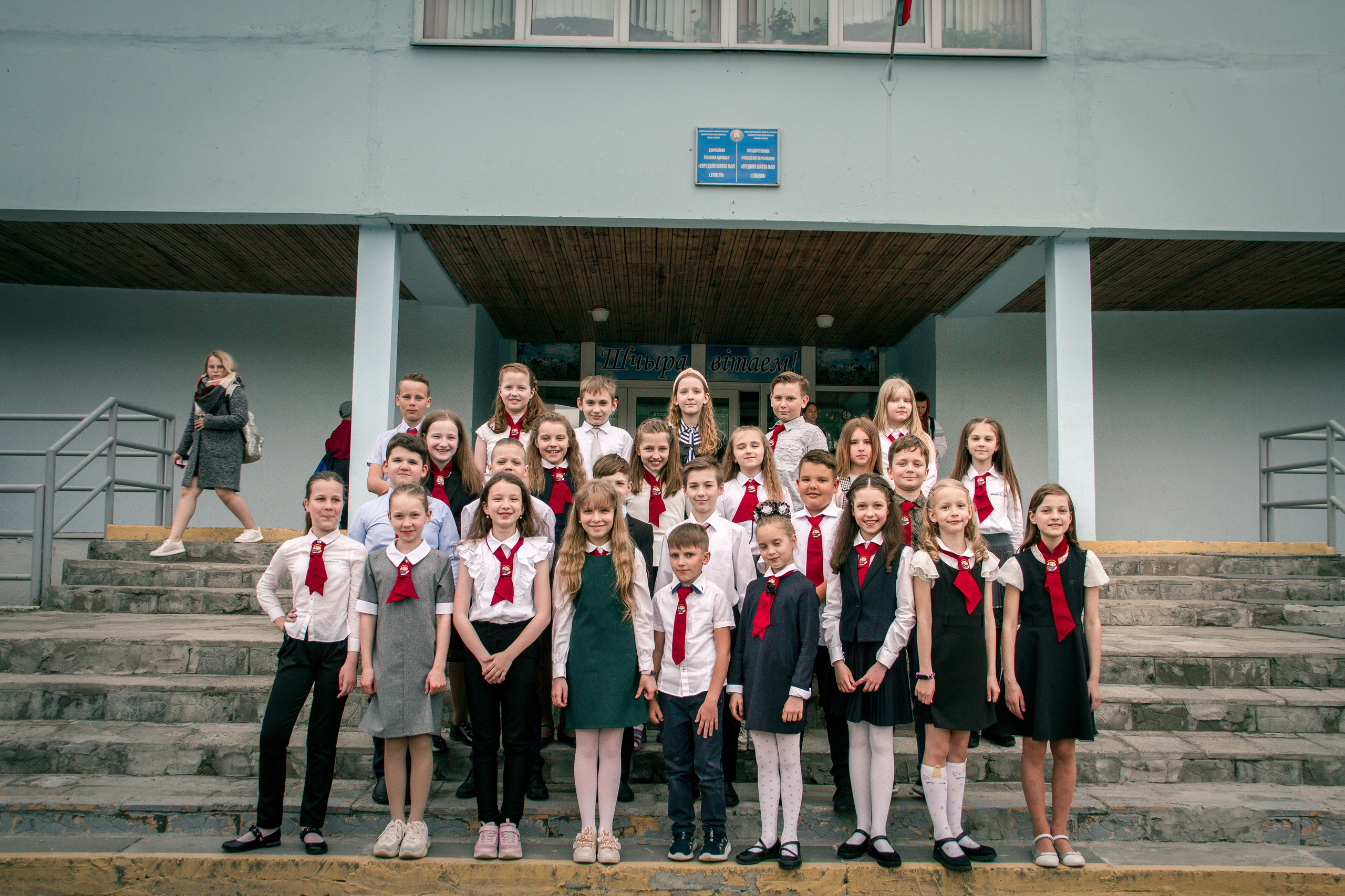 ✓ Выпускные съемки. Фотограф Юрий Якименко. Школьный, семейный и свадебный фотограф в Гоме