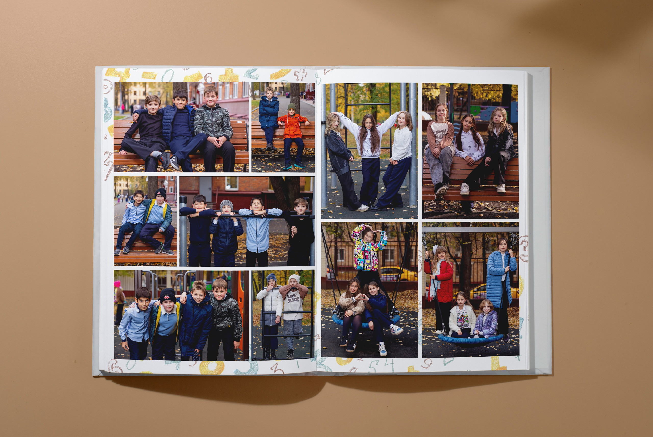 Альбом на 10 разворотов нач шк. Семейный, детский и школьный фотограф в Москве Рудницкая Анна
