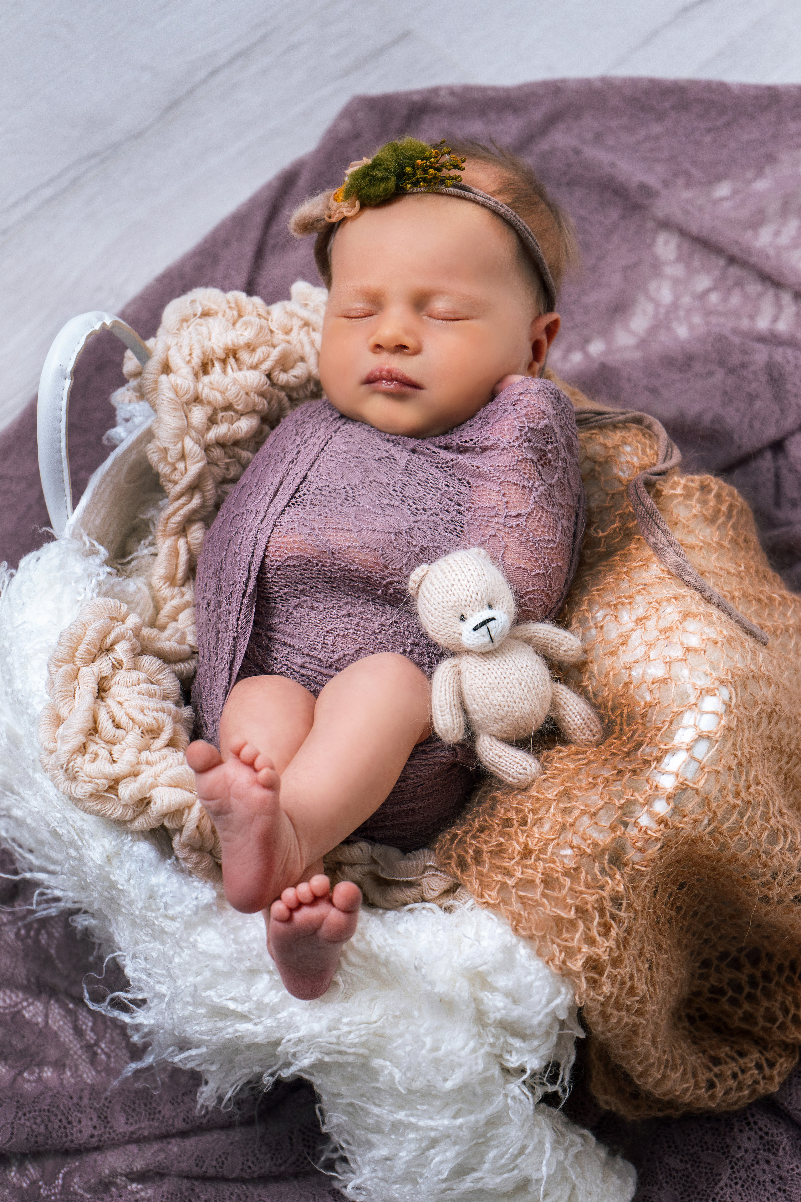 Алиса 21 день. Семейный и детский фотограф в Новом Уренгое Анна Иванова