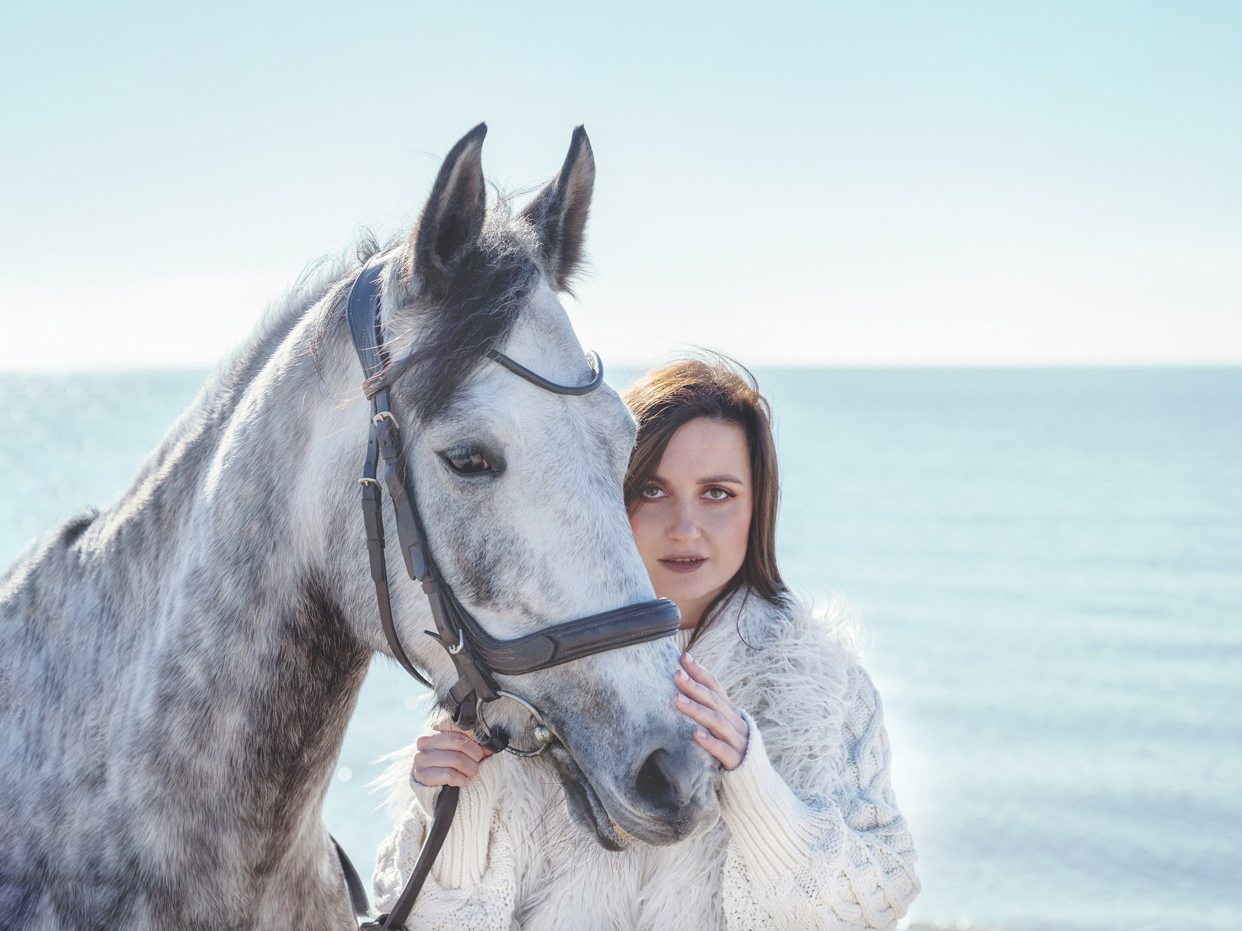 Стильная съёмка с лошадьми. Конный портретный фотограф Наталья Шелест