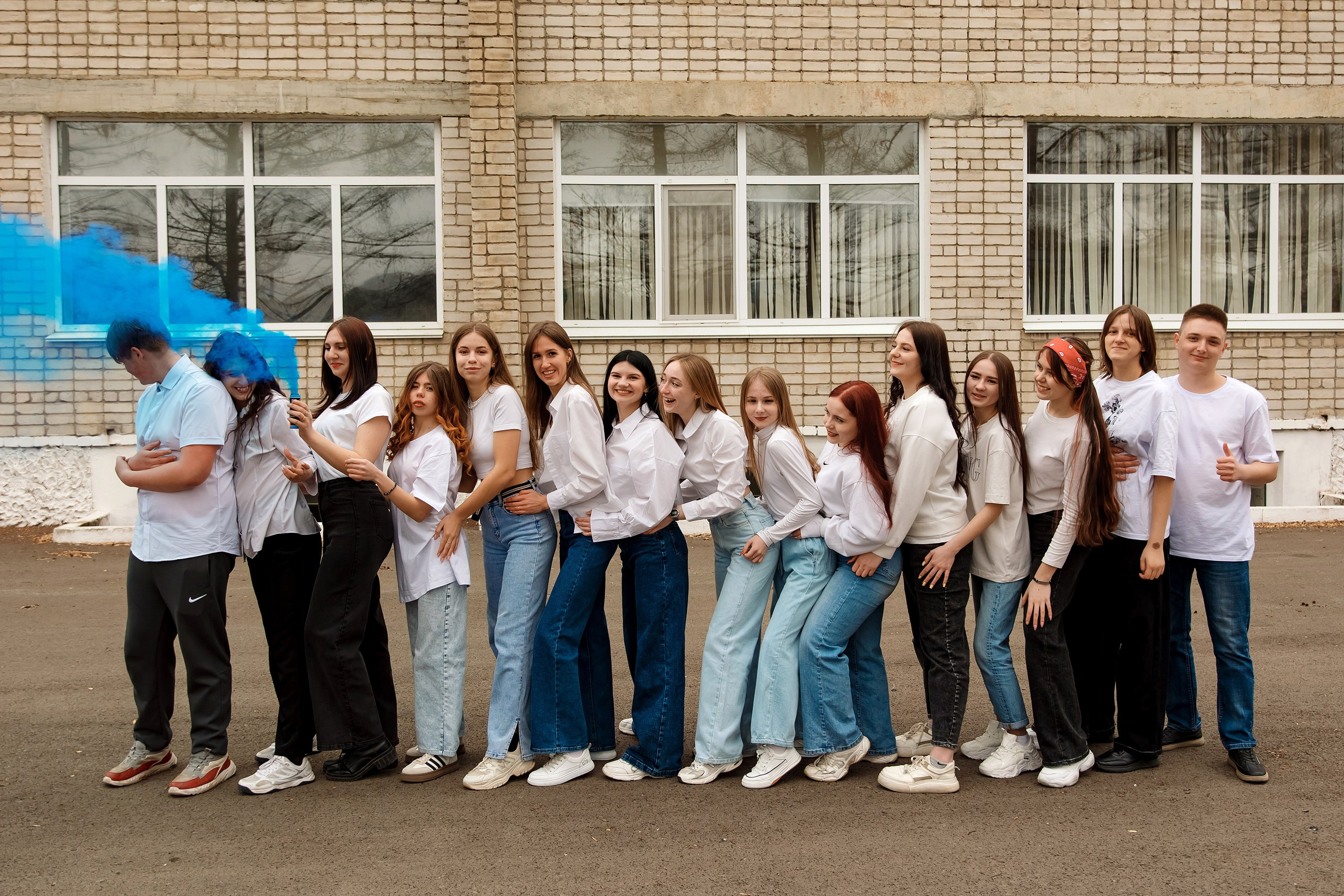 11 класс с. Барабаш. Фотограф Любовь Корниенко, Примоский край