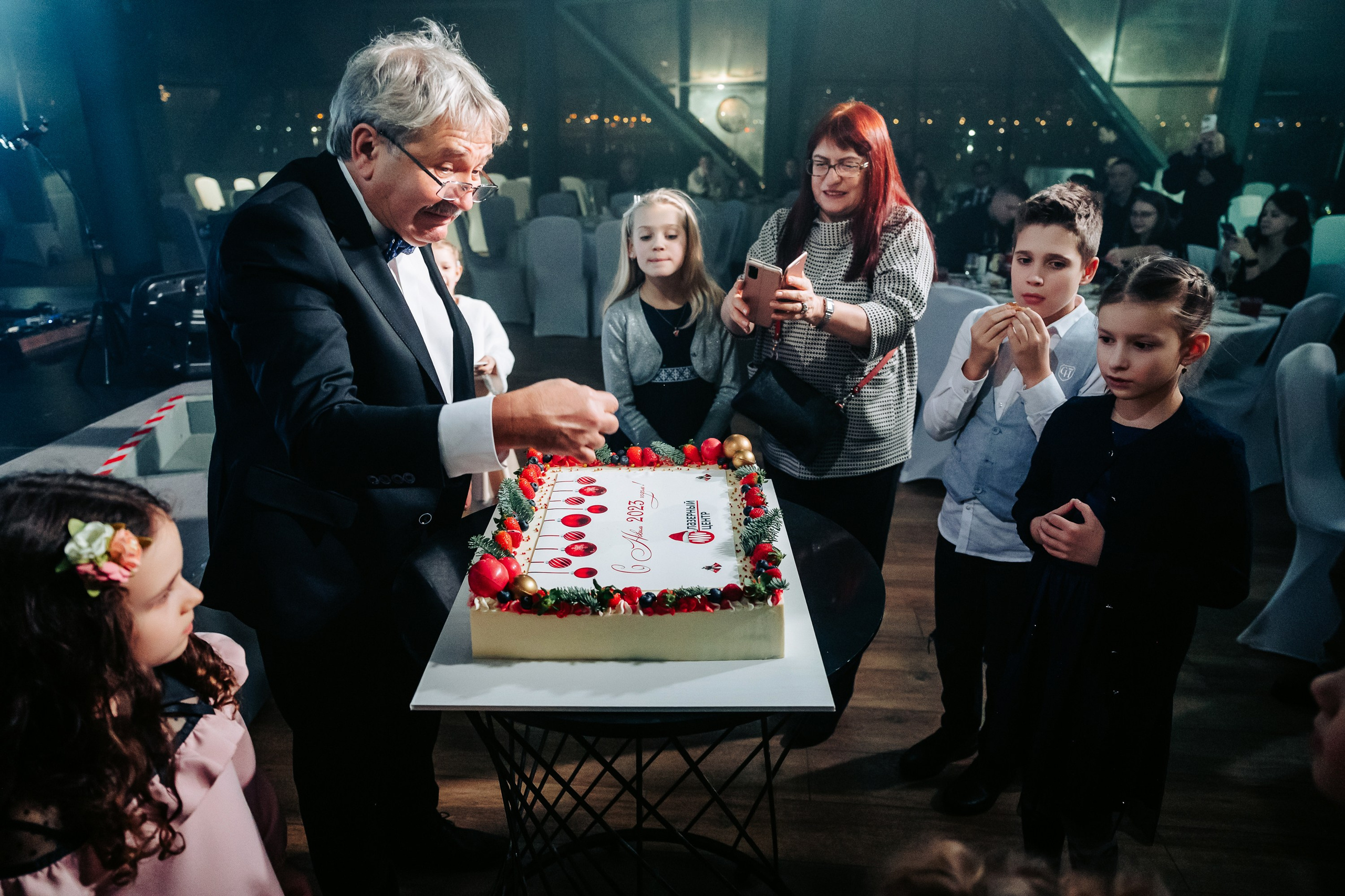 Новогодний корпоратив. Фотограф Дмитрий Сермяжко