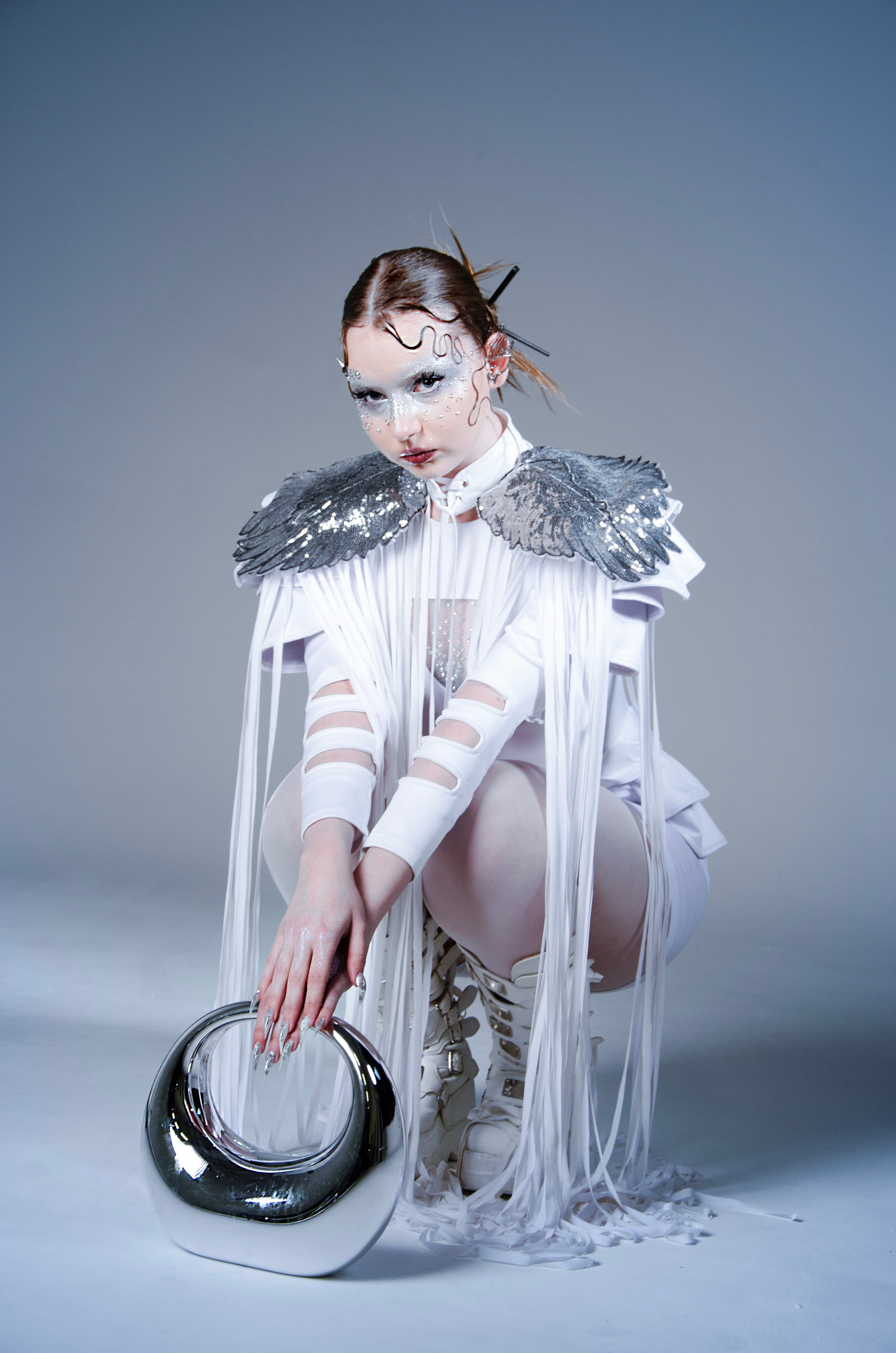 Futurism | Съемка курсовой работы для стилиста