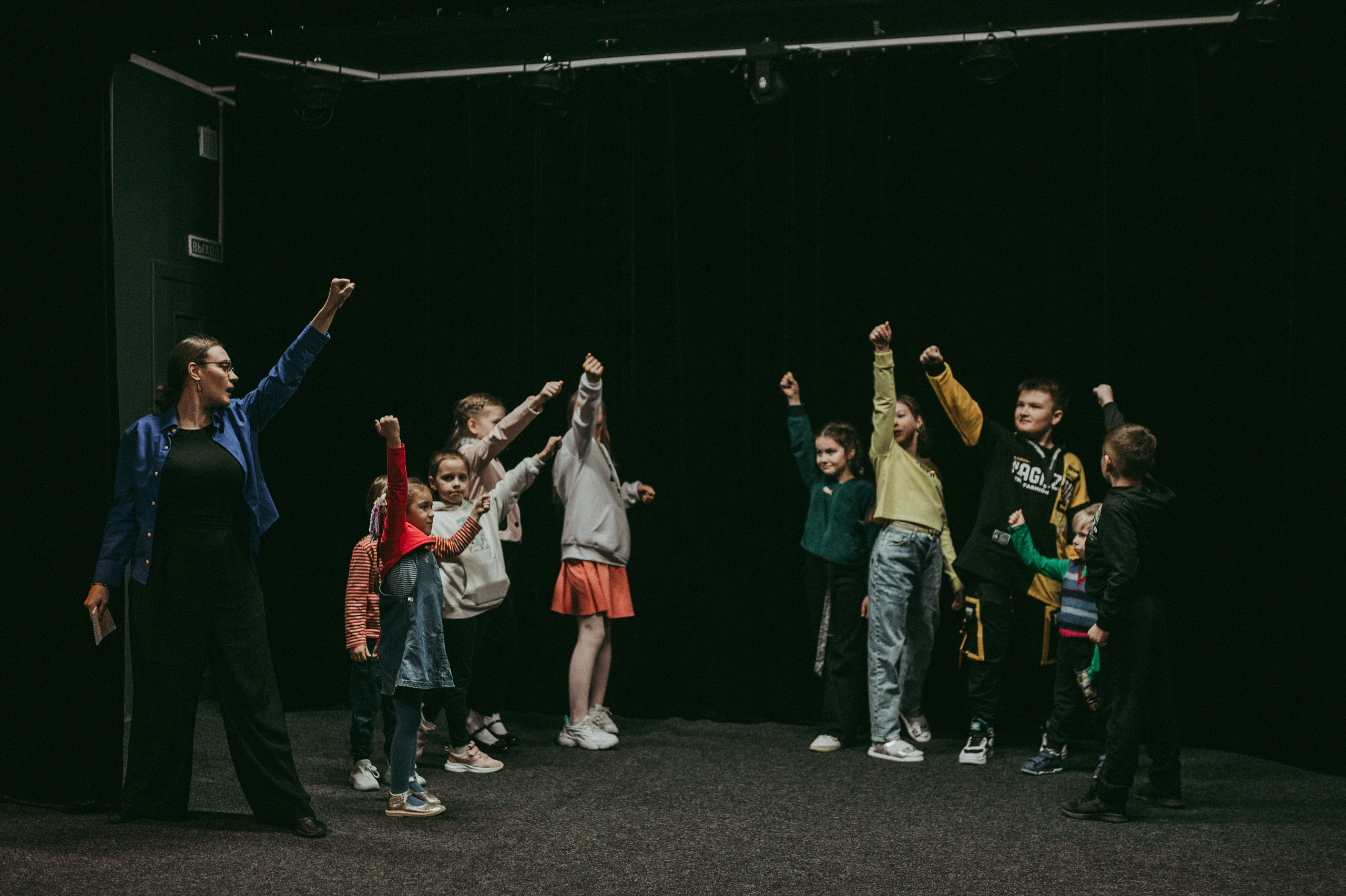 Репортаж с занятия театральной студии. Фотограф Нижний Новгород Екатерина Кукленкова