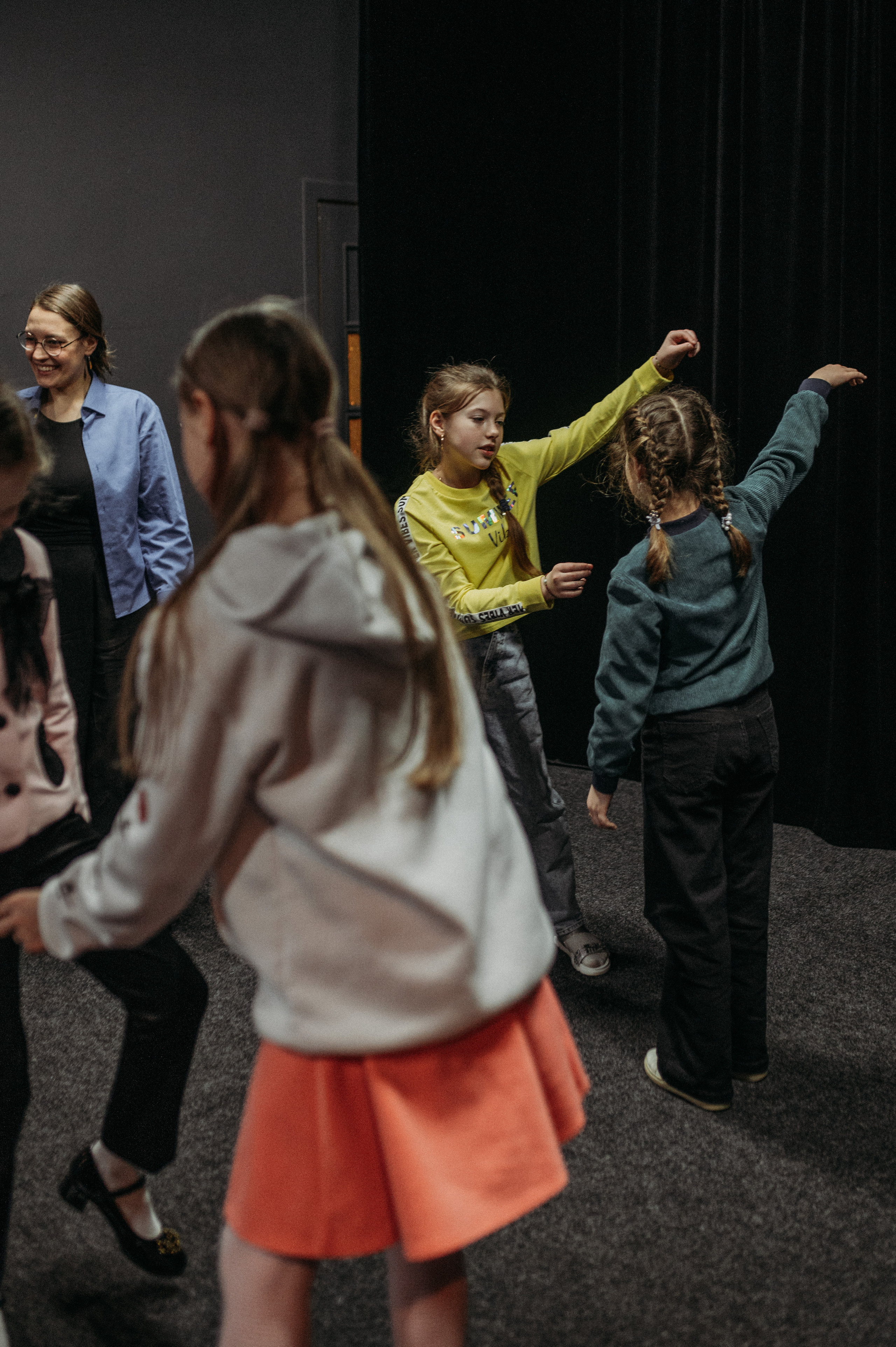 Репортаж с занятия театральной студии. Фотограф Нижний Новгород Екатерина Кукленкова