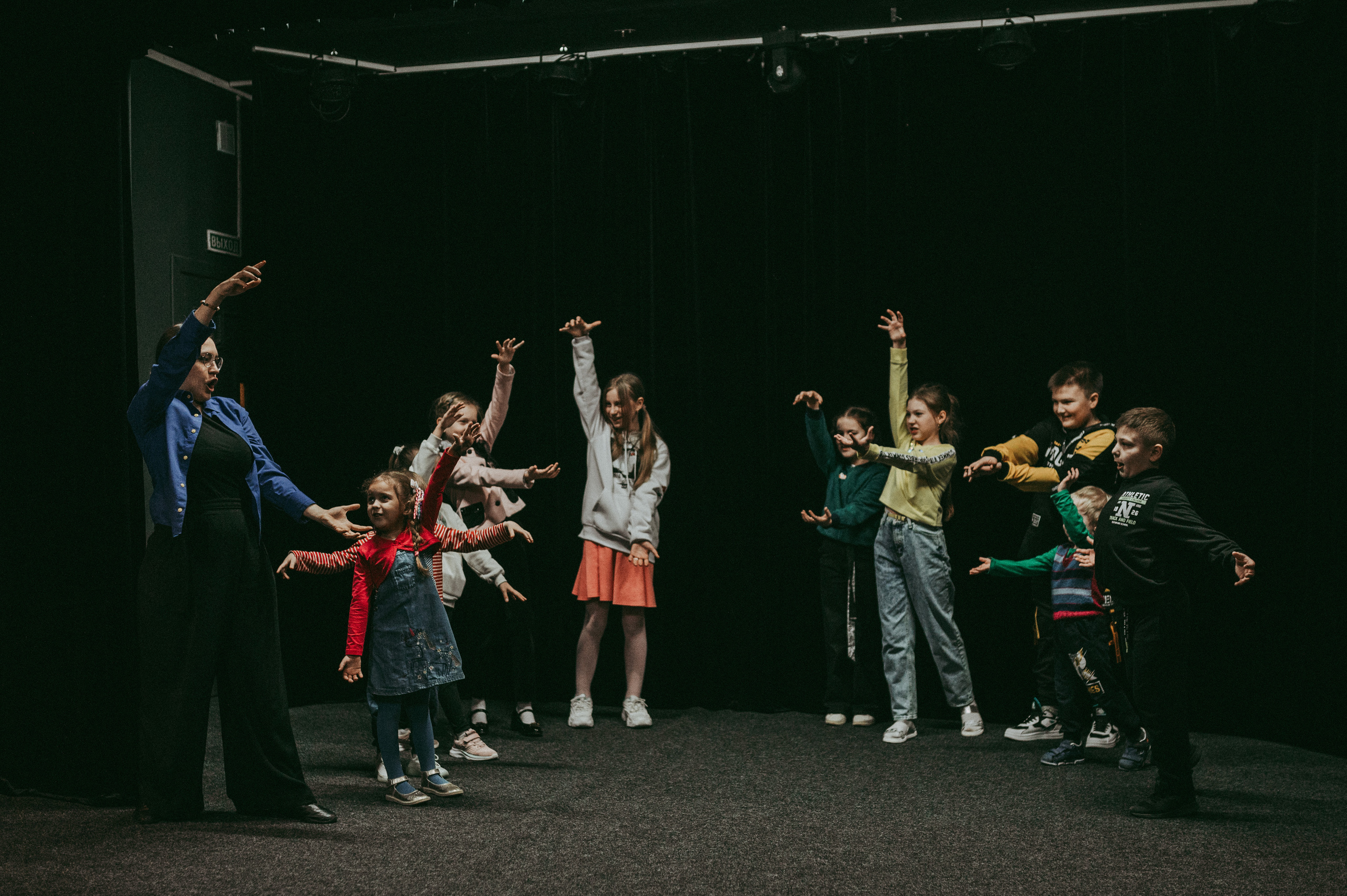 Репортаж с занятия театральной студии. Фотограф Нижний Новгород Екатерина Кукленкова