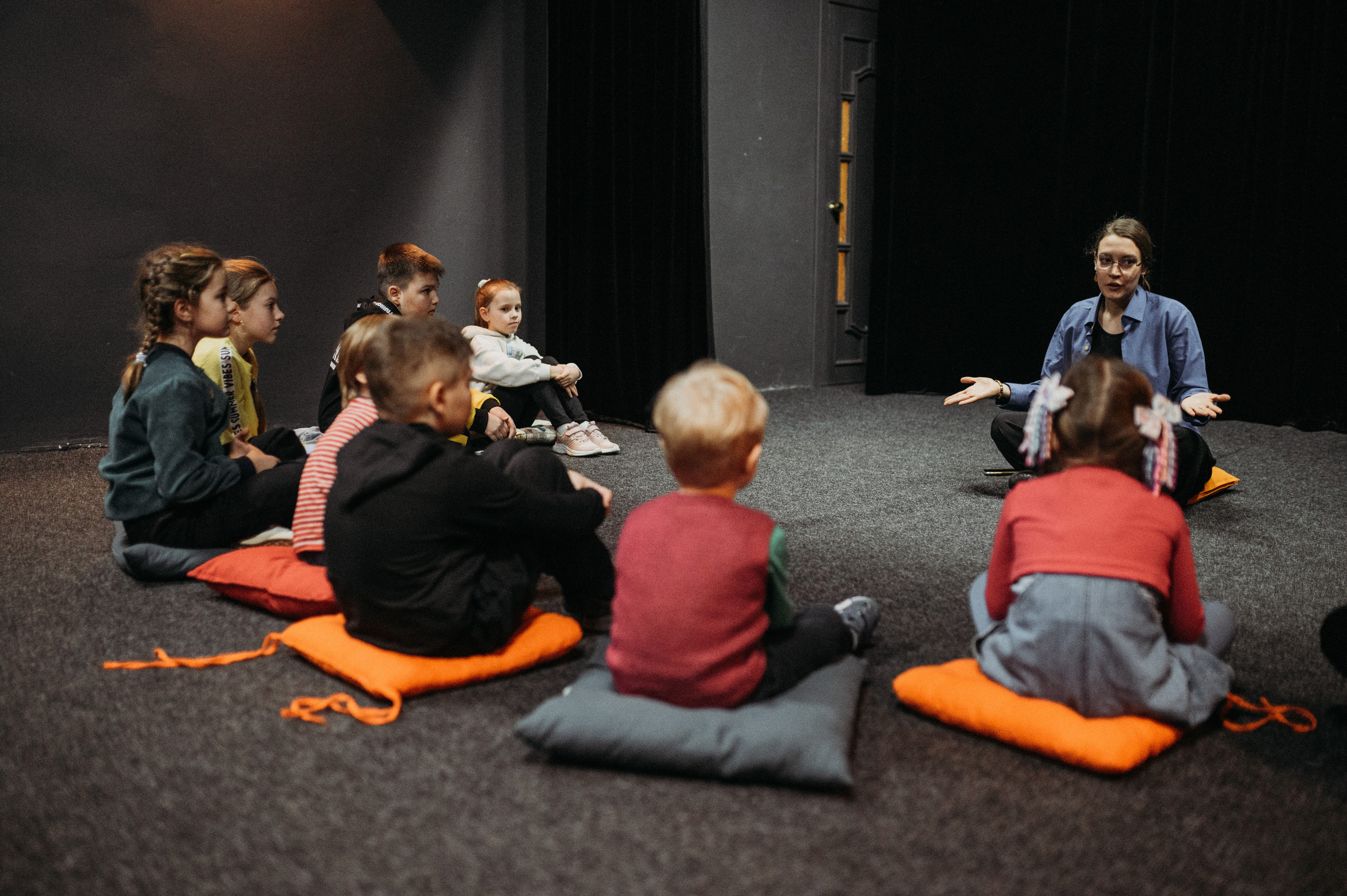 Репортаж с занятия театральной студии. Фотограф Нижний Новгород Екатерина Кукленкова