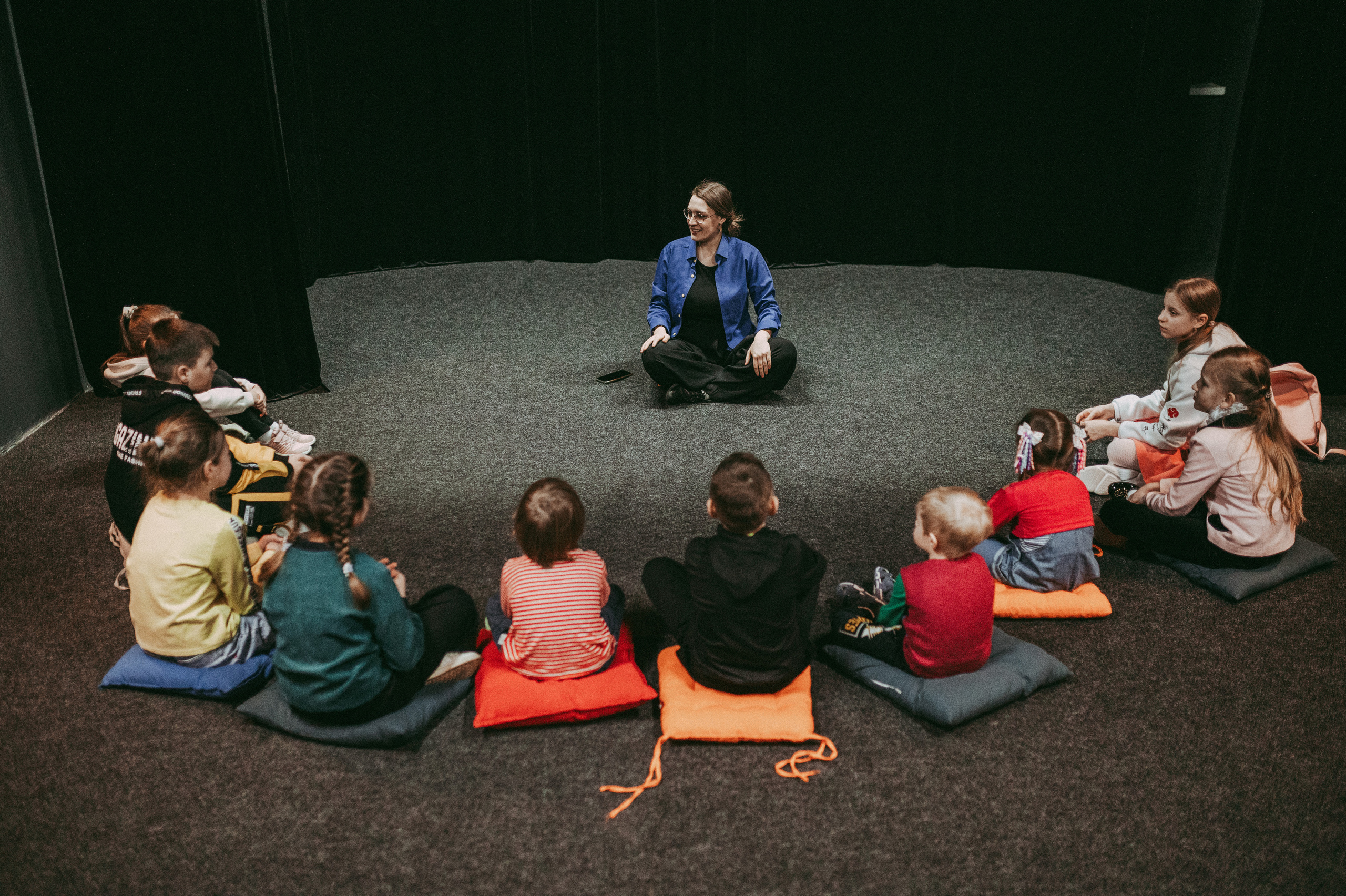 Репортаж с занятия театральной студии. Фотограф Нижний Новгород Екатерина Кукленкова