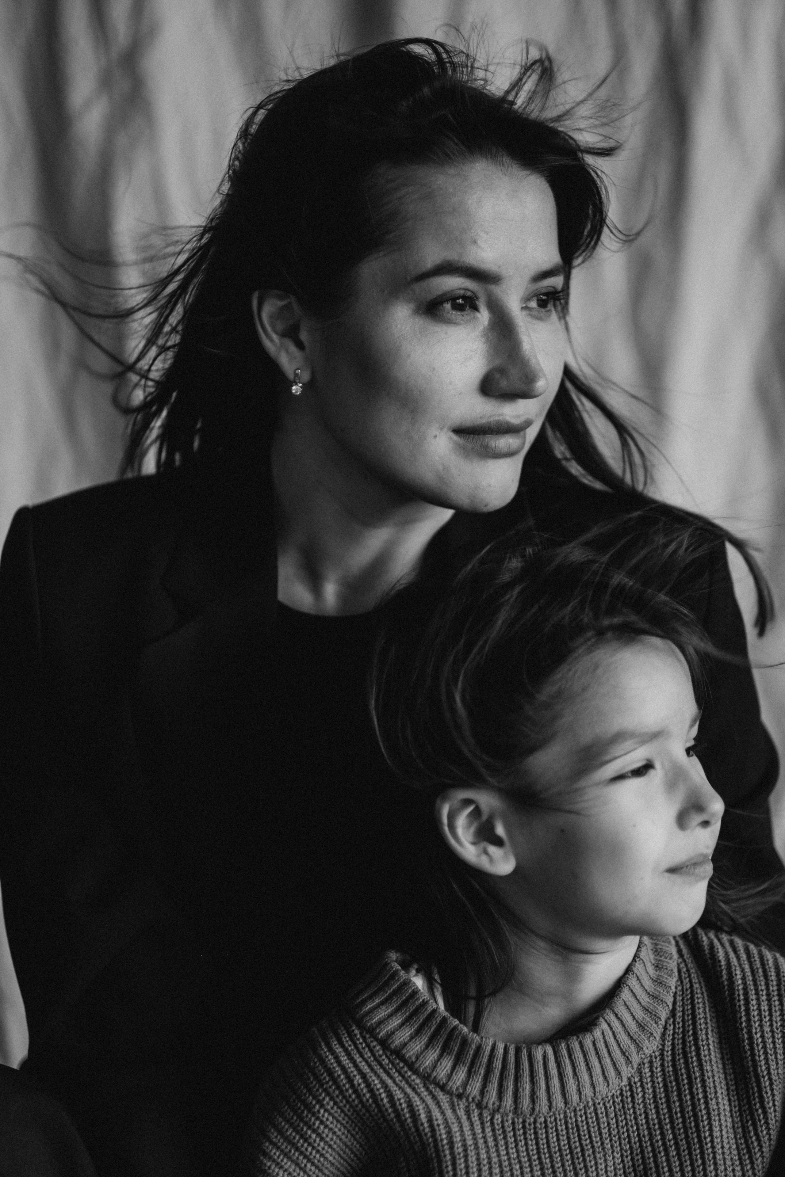 Мама и дочка. Фотограф Астафьева Мария