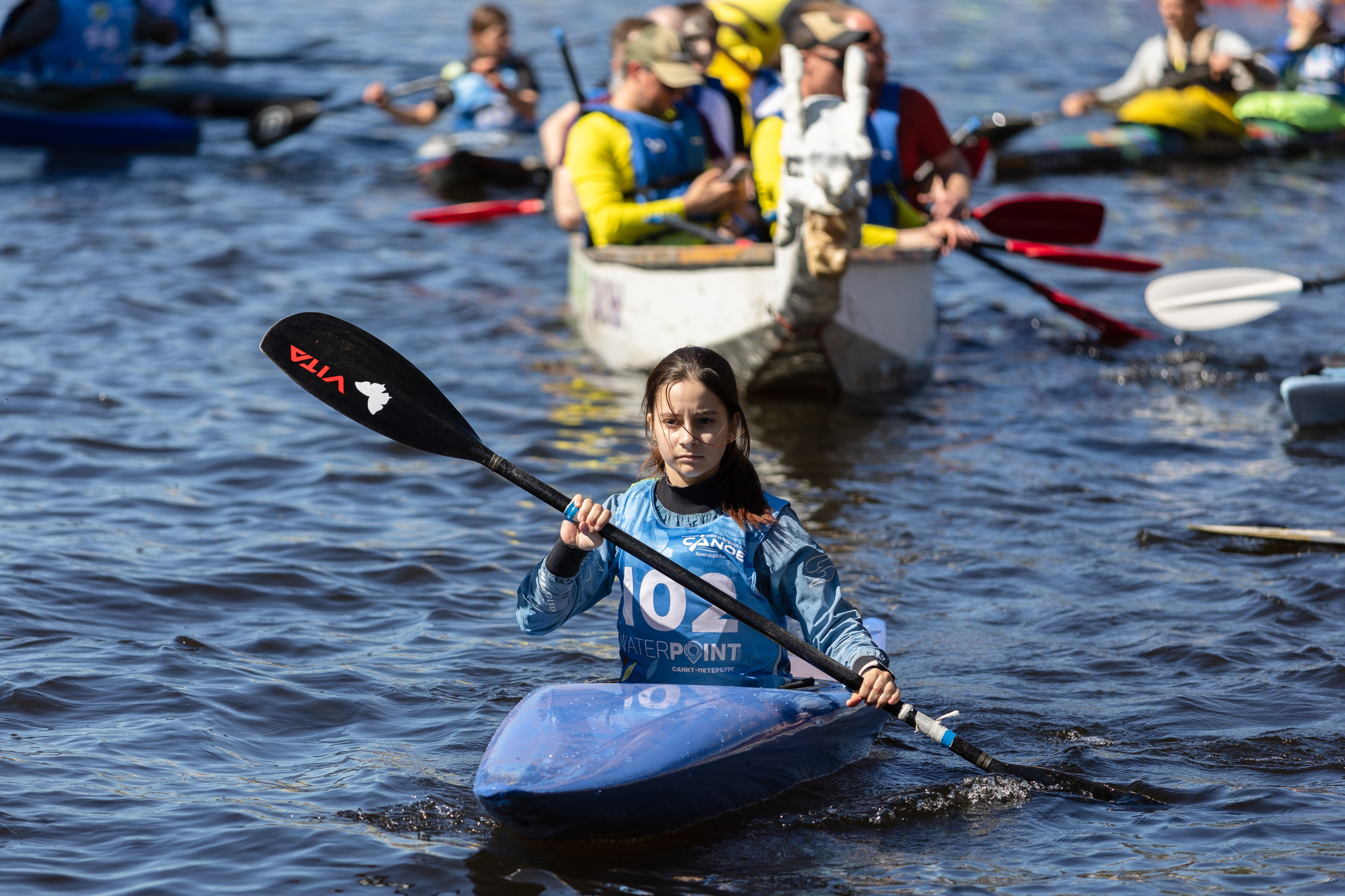 Открытие гребного сезона на р. Карповка. Фотограф в Санкт-Петербурге
