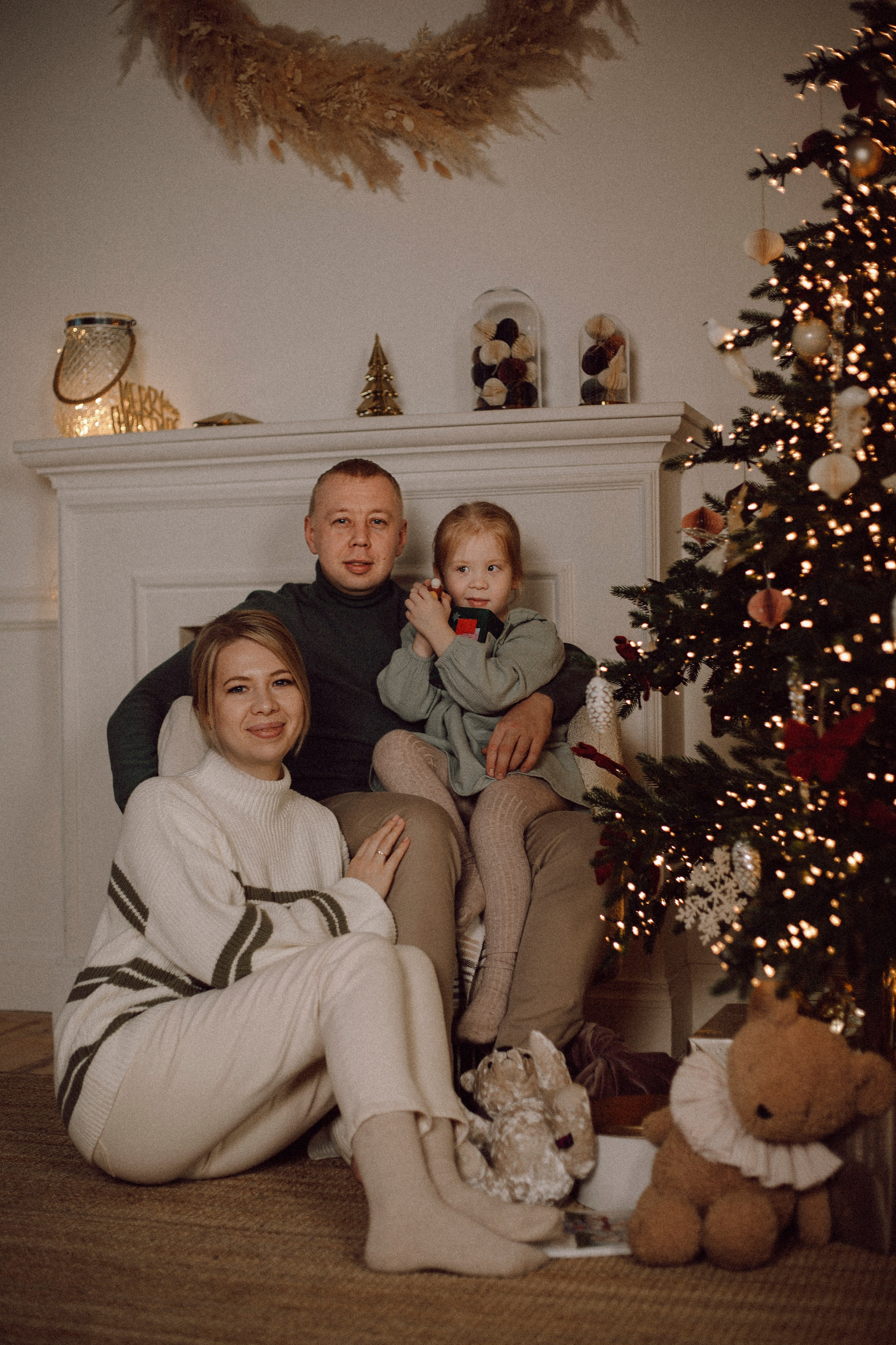 Семейная фотосъемка в студии. Марина Рерих — портретный фотограф в Екатеринбурге