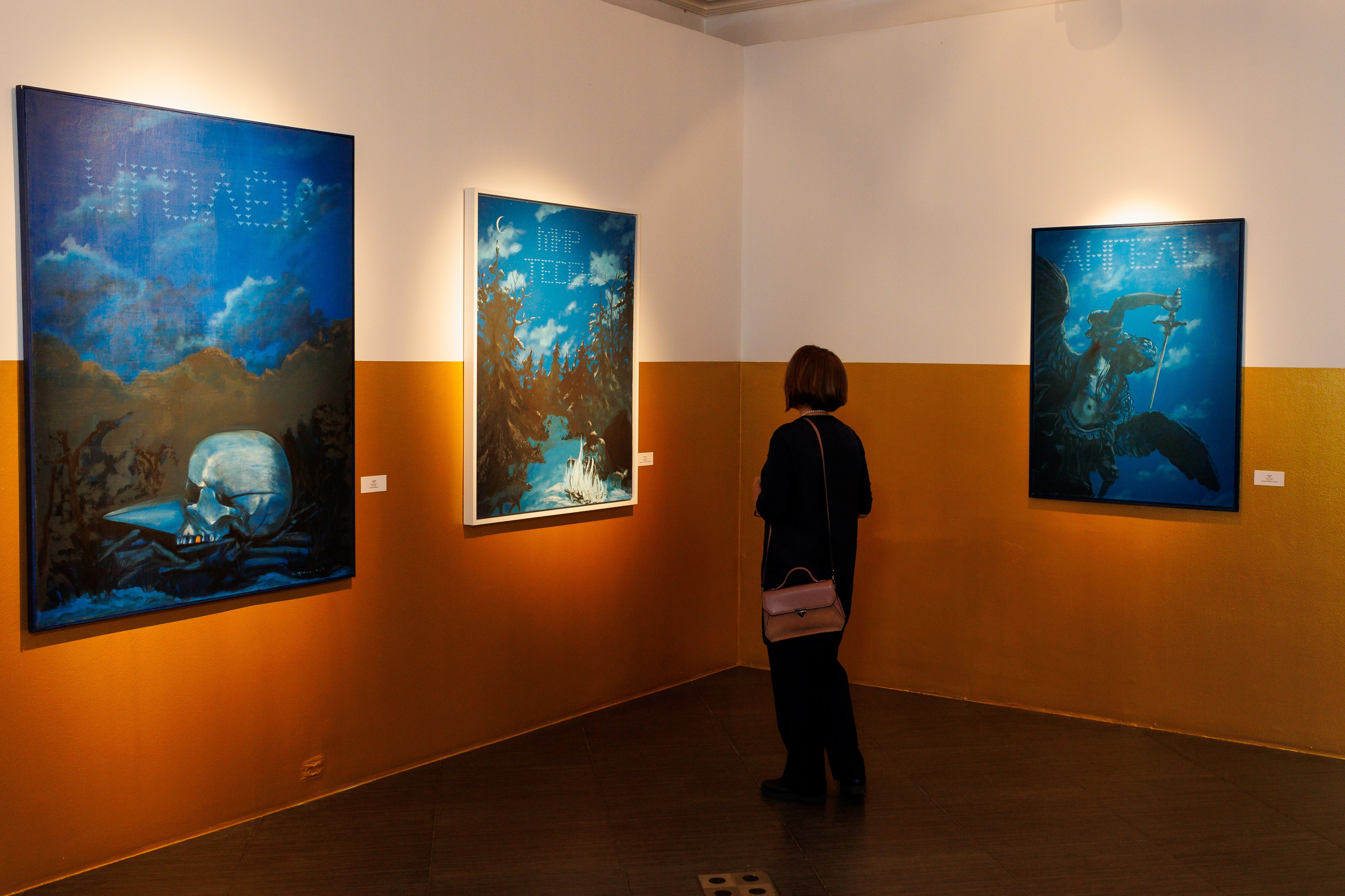 Открытите выставки Небесная География или разбор полетов Андрея Филиппова. Фотограф Иван Недорез