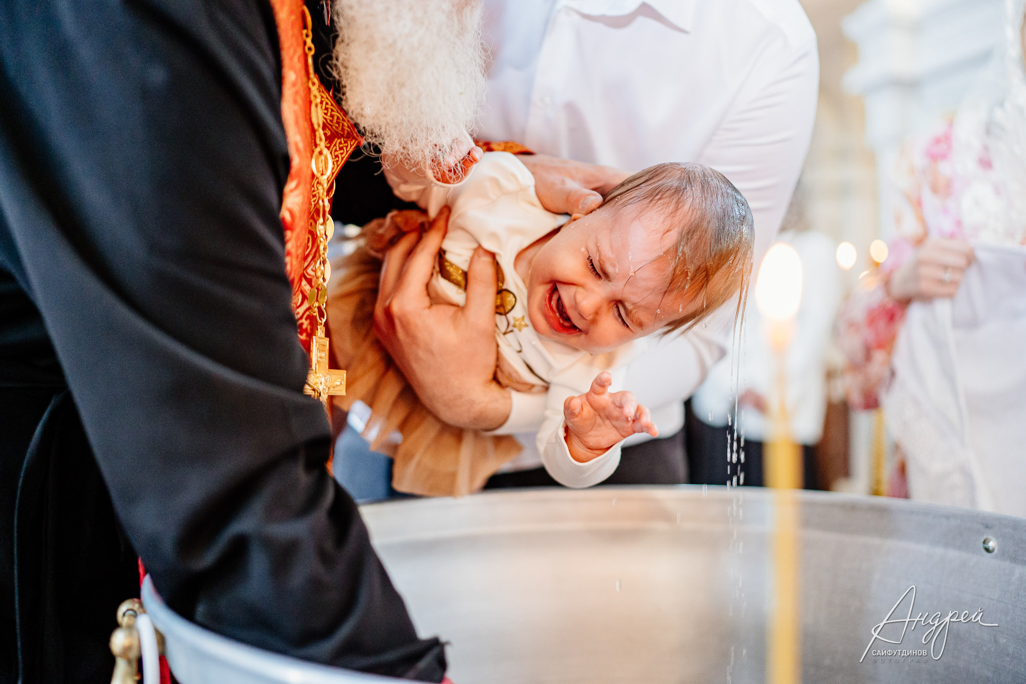Крещение Ани. Домашние сборы и Покровский Храм. Свадебный и семейный фотограф в Ростове-на-Дону. Андрей Сайфутдинов