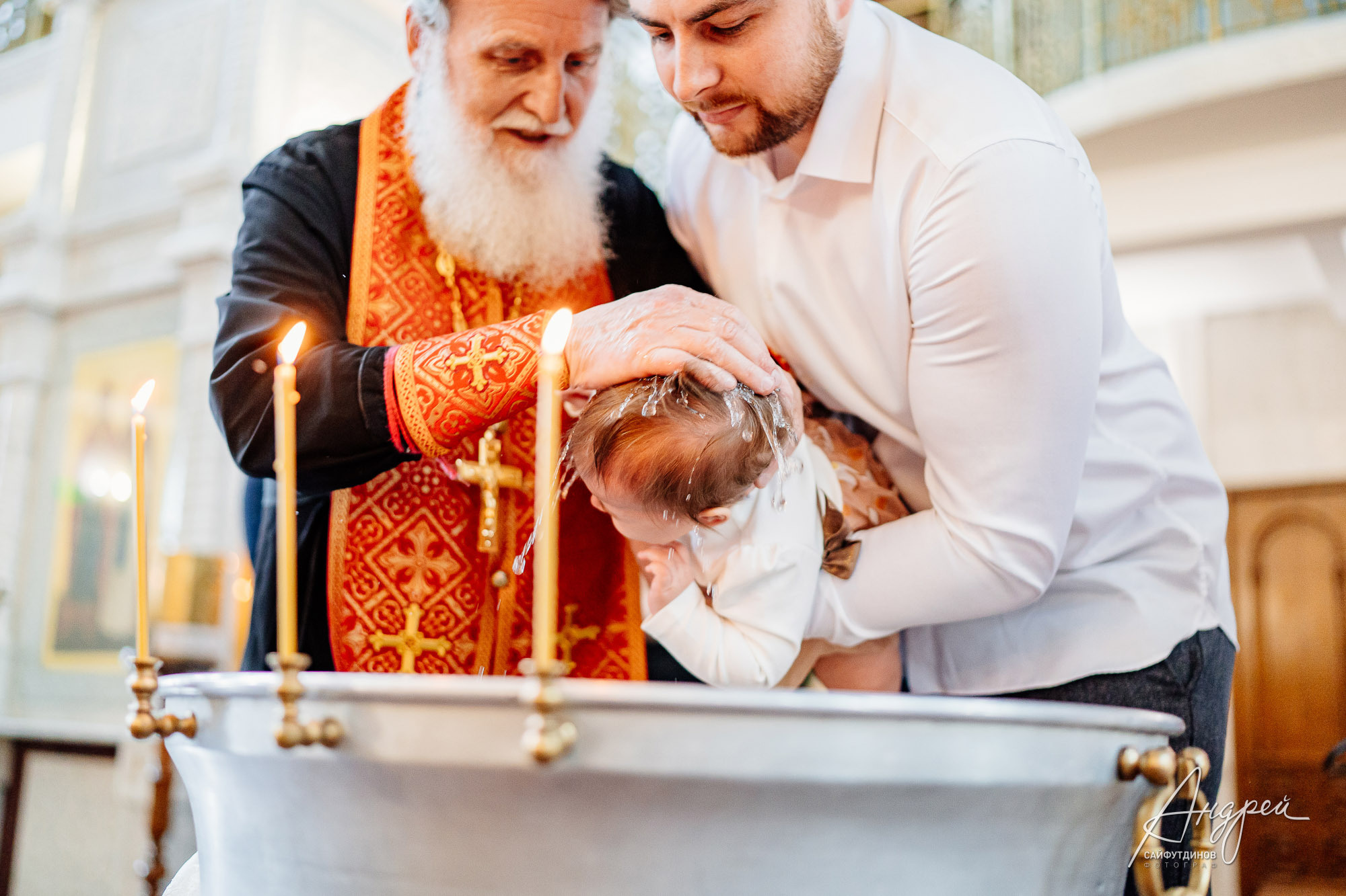 Крещение Ани. Домашние сборы и Покровский Храм. Свадебный и семейный фотограф в Ростове-на-Дону. Андрей Сайфутдинов