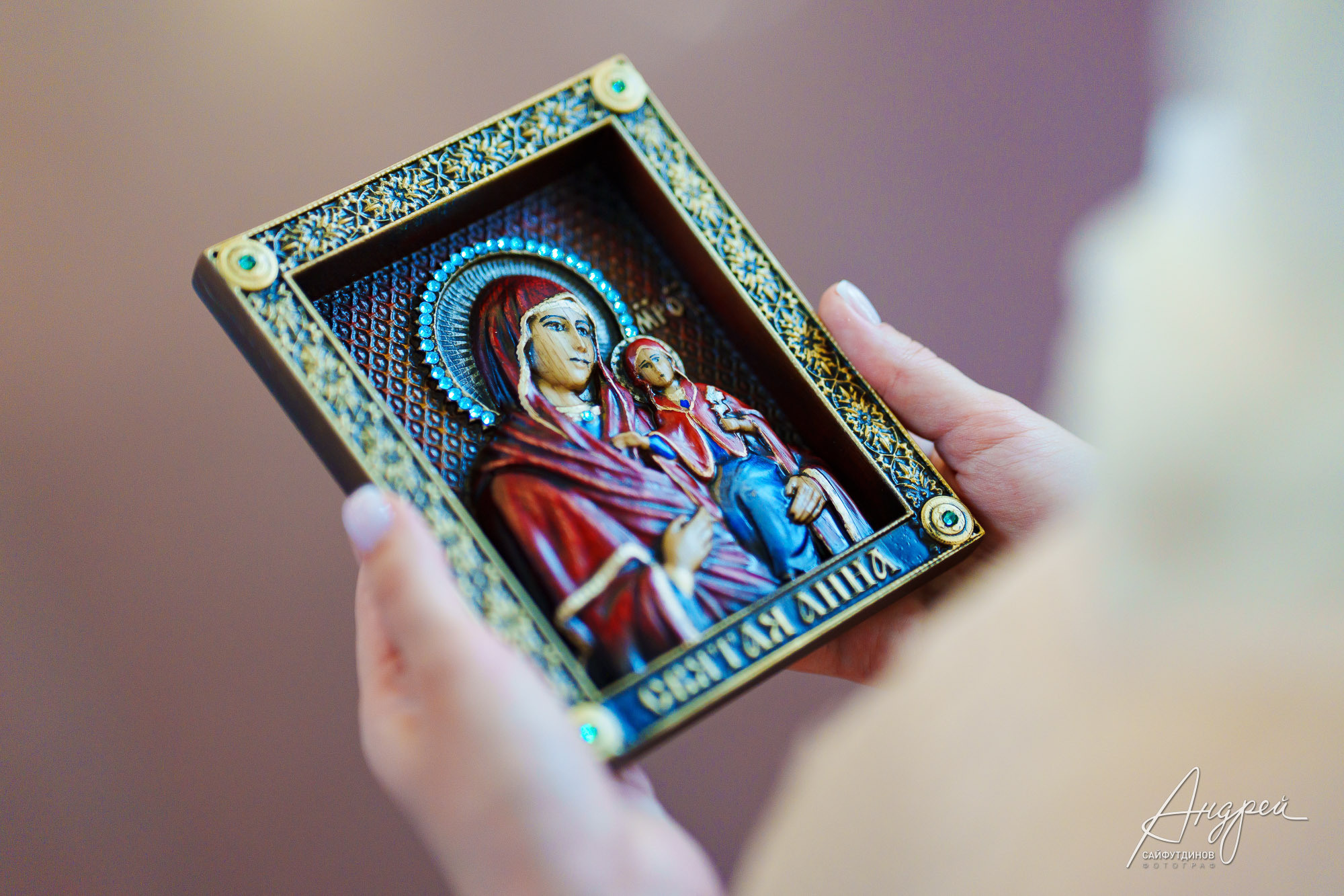 Крещение Ани. Домашние сборы и Покровский Храм. Свадебный и семейный фотограф в Ростове-на-Дону. Андрей Сайфутдинов