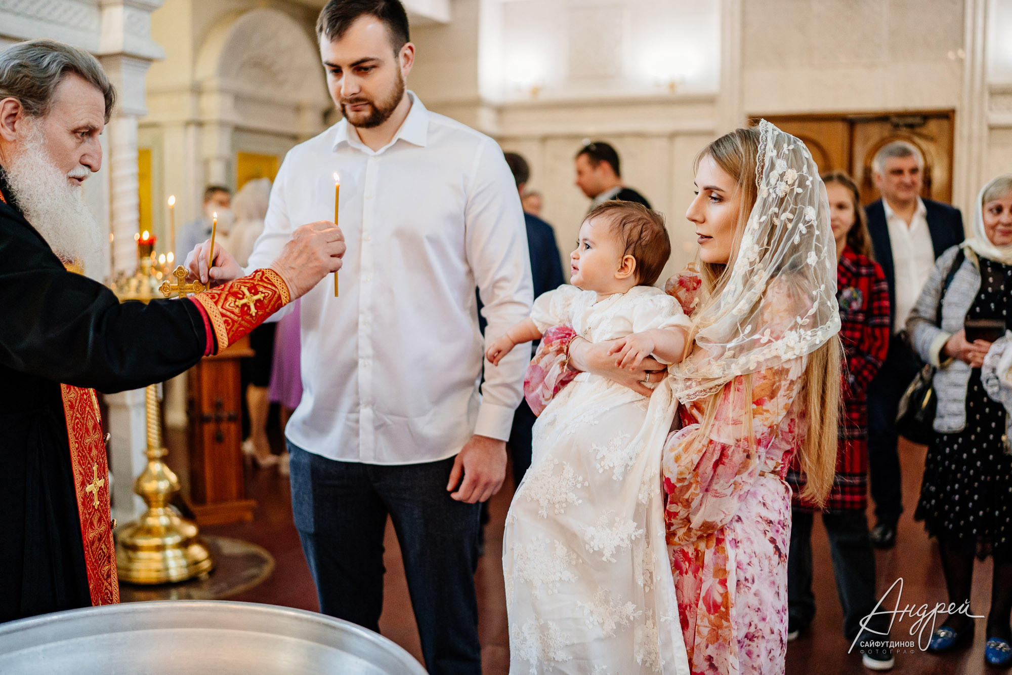 Крещение Ани. Домашние сборы и Покровский Храм. Свадебный и семейный фотограф в Ростове-на-Дону. Андрей Сайфутдинов