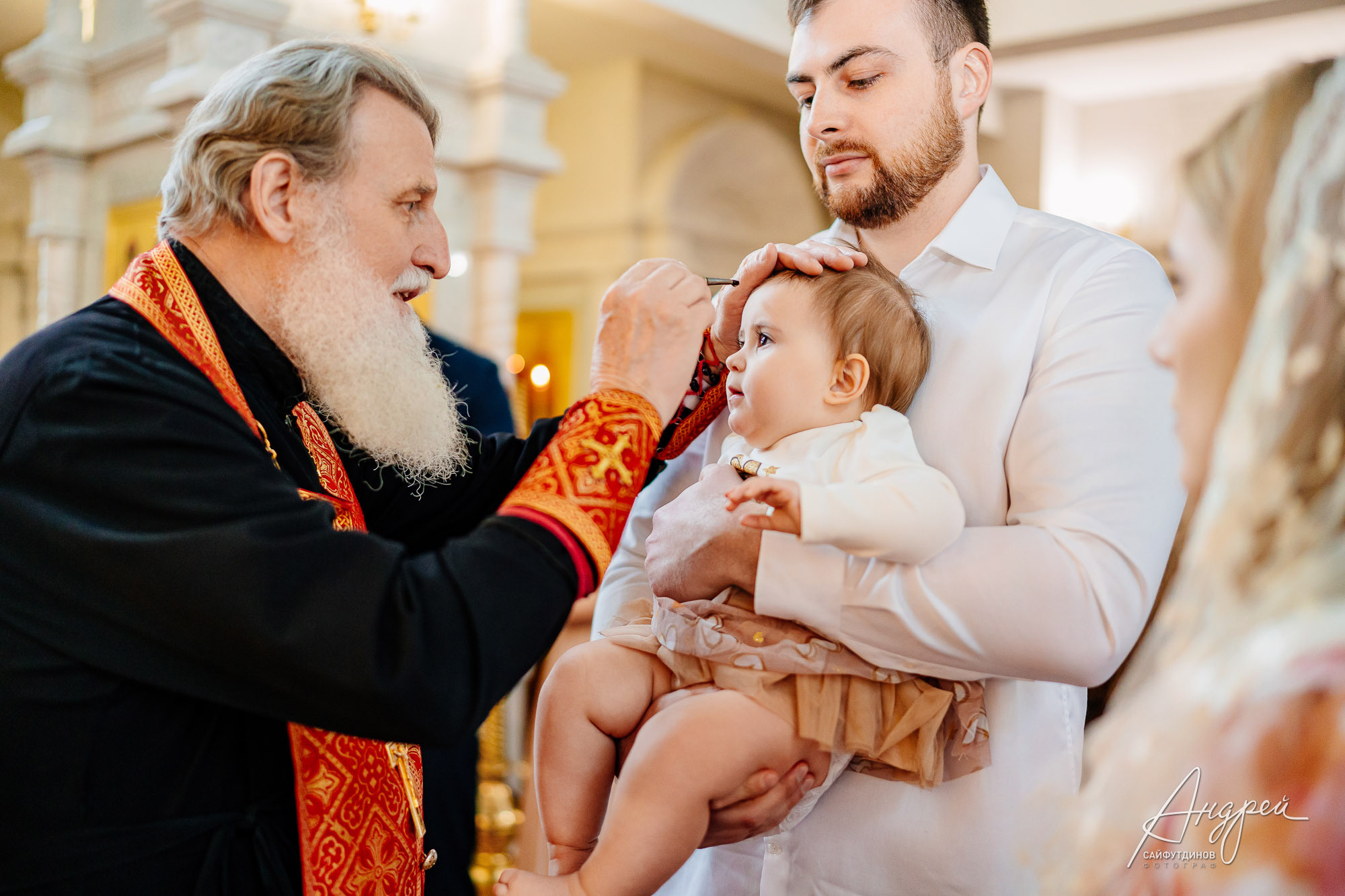 Крещение Ани. Домашние сборы и Покровский Храм. Свадебный и семейный фотограф в Ростове-на-Дону. Андрей Сайфутдинов