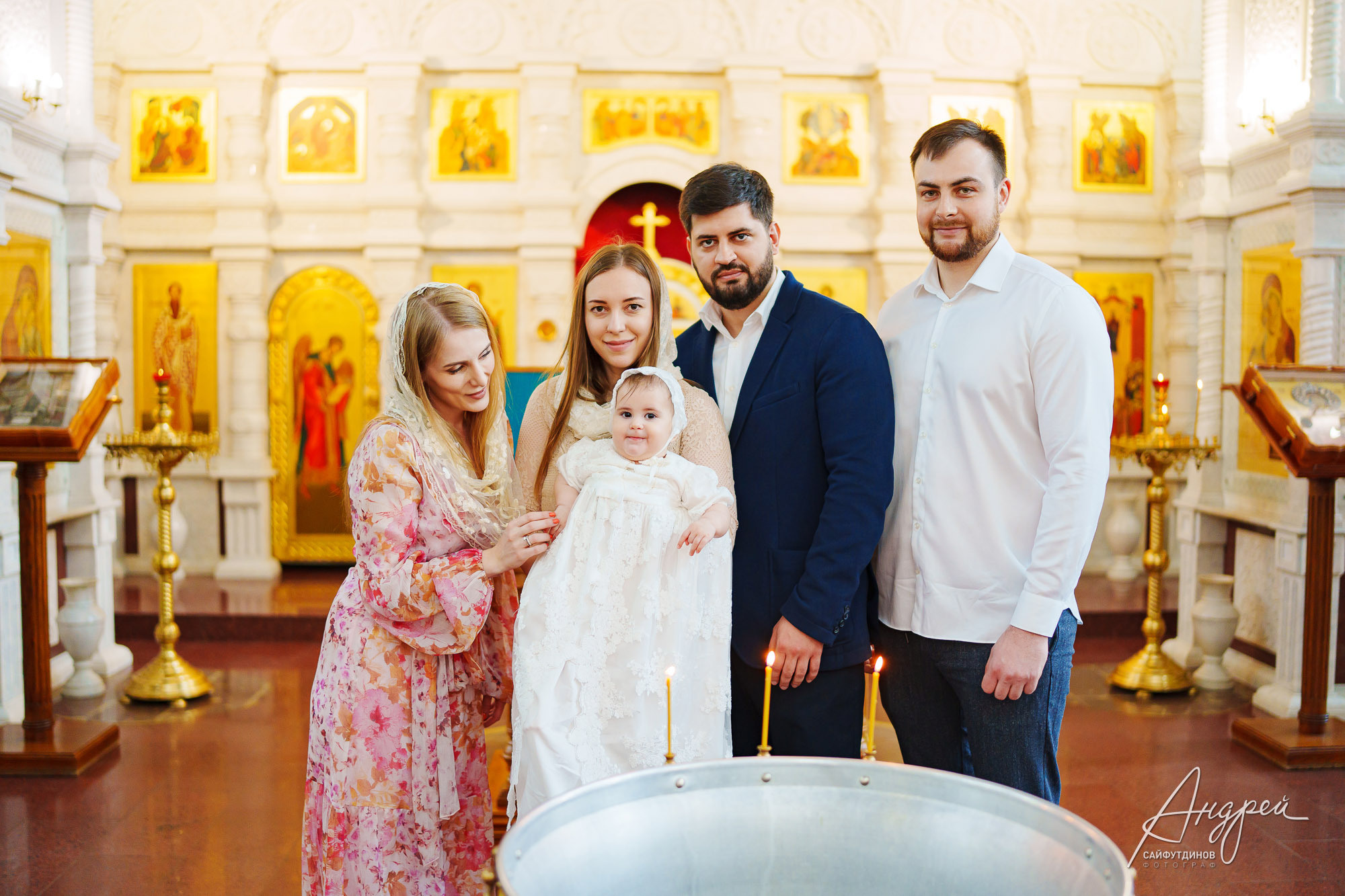 Крещение Ани. Домашние сборы и Покровский Храм. Свадебный и семейный фотограф в Ростове-на-Дону. Андрей Сайфутдинов