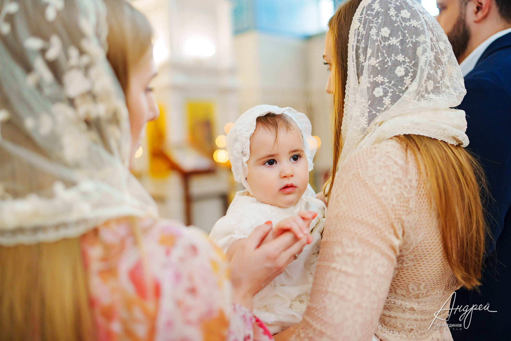 Крещение Ани. Домашние сборы и Покровский Храм. Свадебный и семейный фотограф в Ростове-на-Дону. Андрей Сайфутдинов