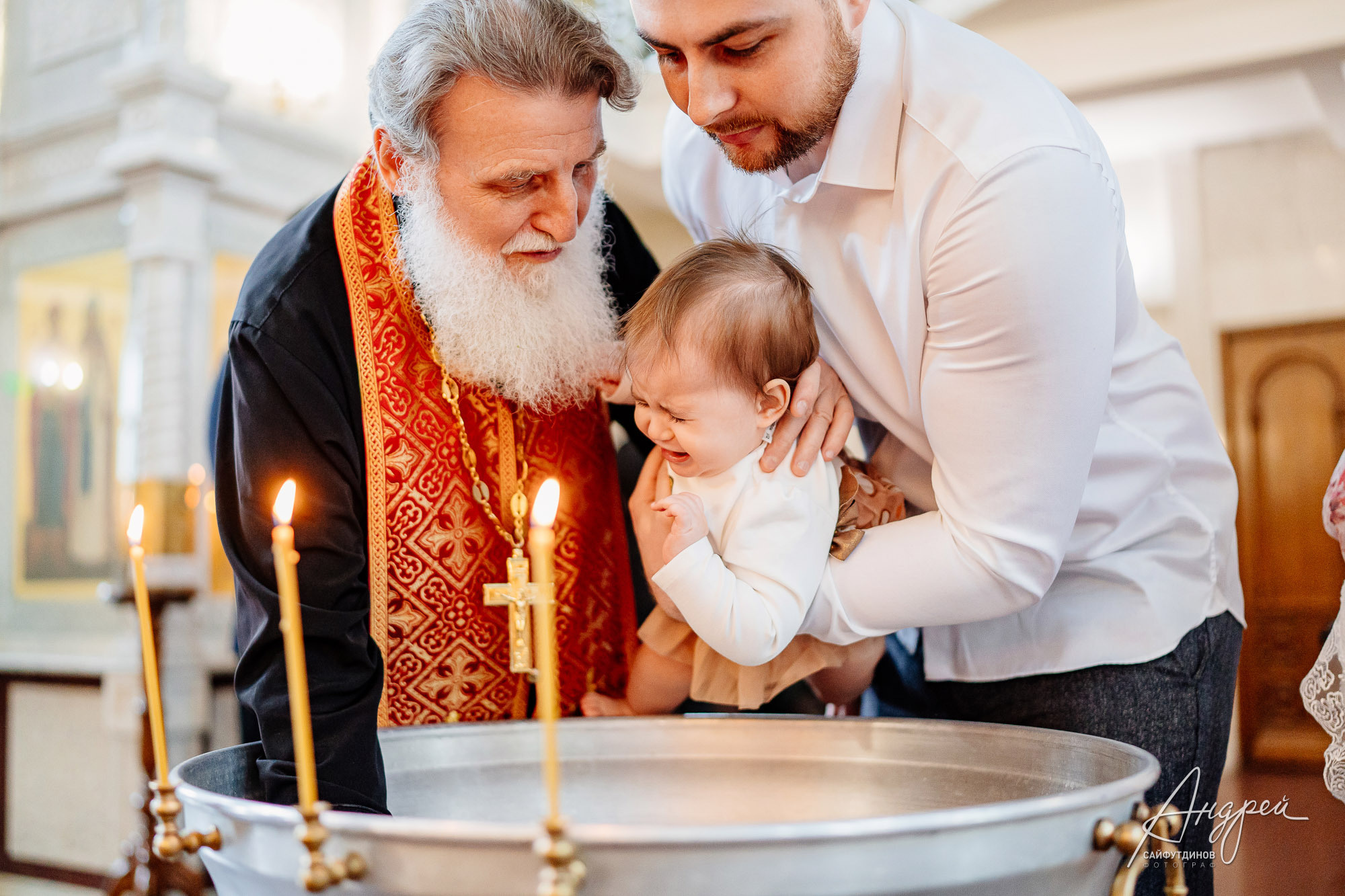 Крещение Ани. Домашние сборы и Покровский Храм. Свадебный и семейный фотограф в Ростове-на-Дону. Андрей Сайфутдинов