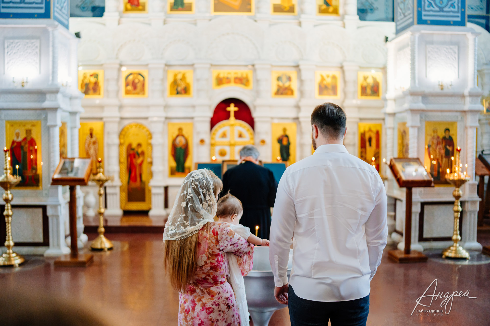 Крещение Ани. Домашние сборы и Покровский Храм. Свадебный и семейный фотограф в Ростове-на-Дону. Андрей Сайфутдинов