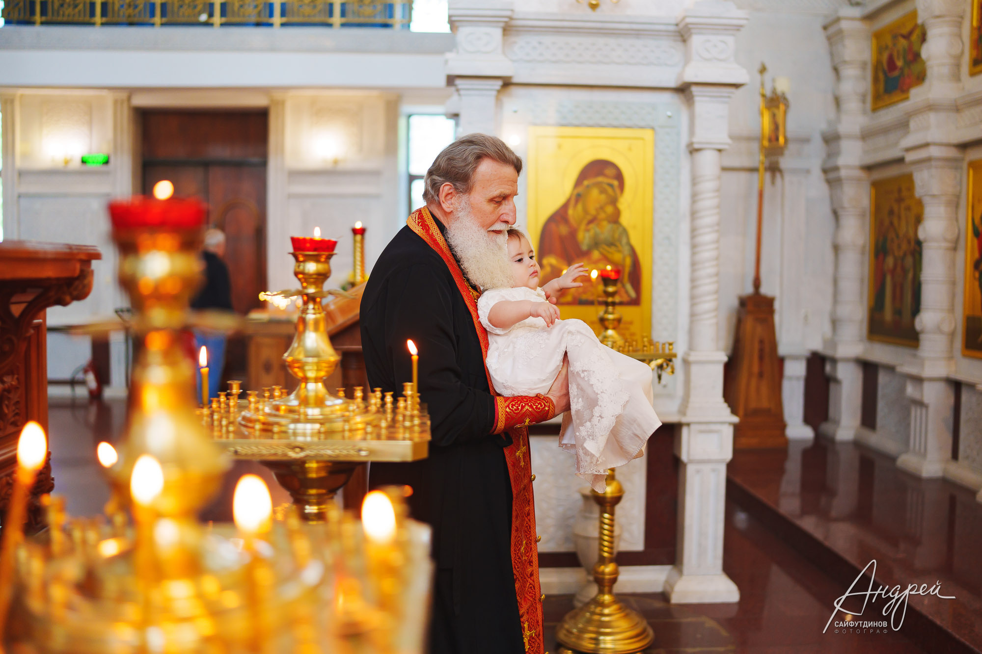 Крещение Ани. Домашние сборы и Покровский Храм. Свадебный и семейный фотограф в Ростове-на-Дону. Андрей Сайфутдинов