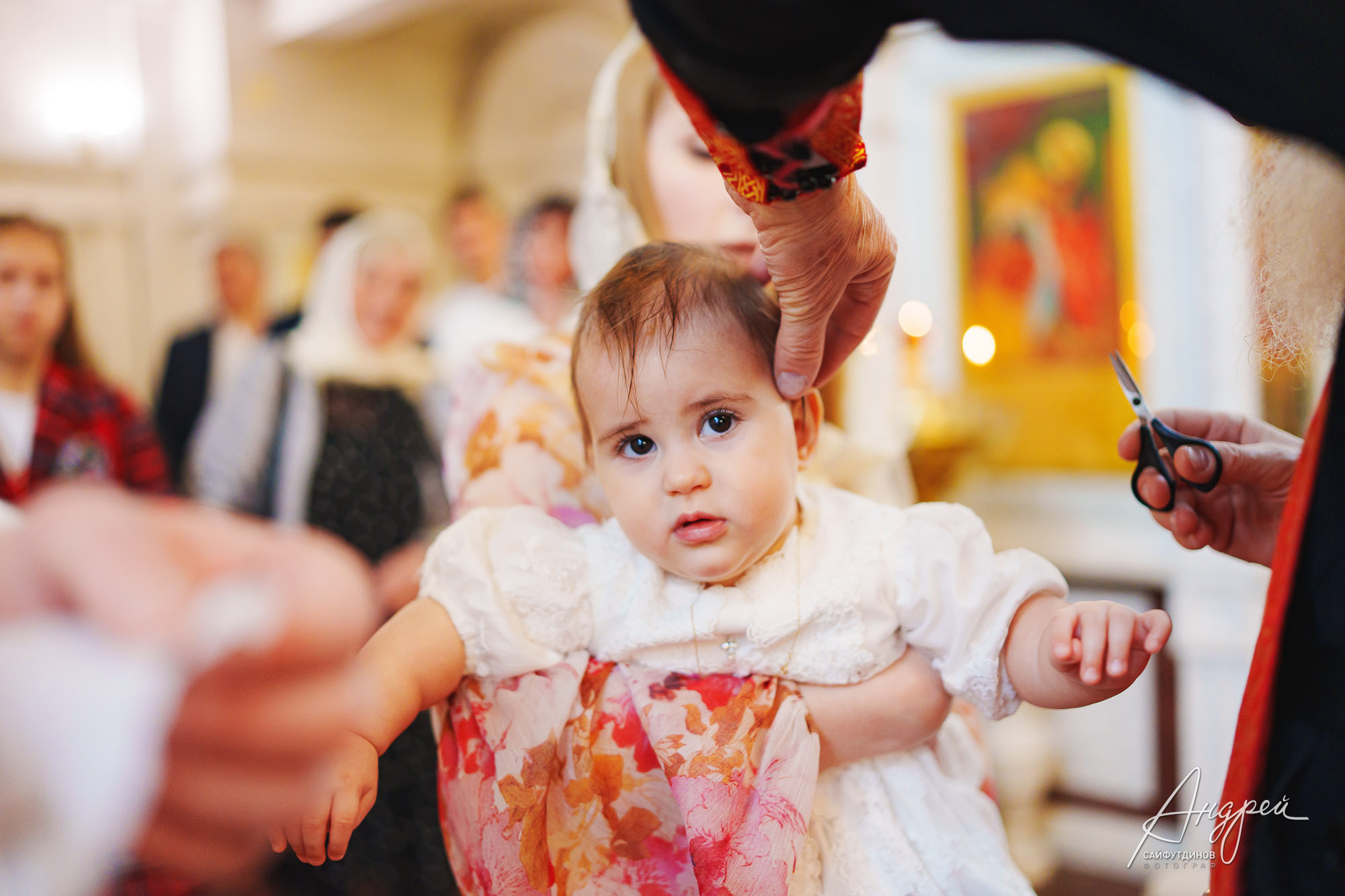 Крещение Ани. Домашние сборы и Покровский Храм. Свадебный и семейный фотограф в Ростове-на-Дону. Андрей Сайфутдинов