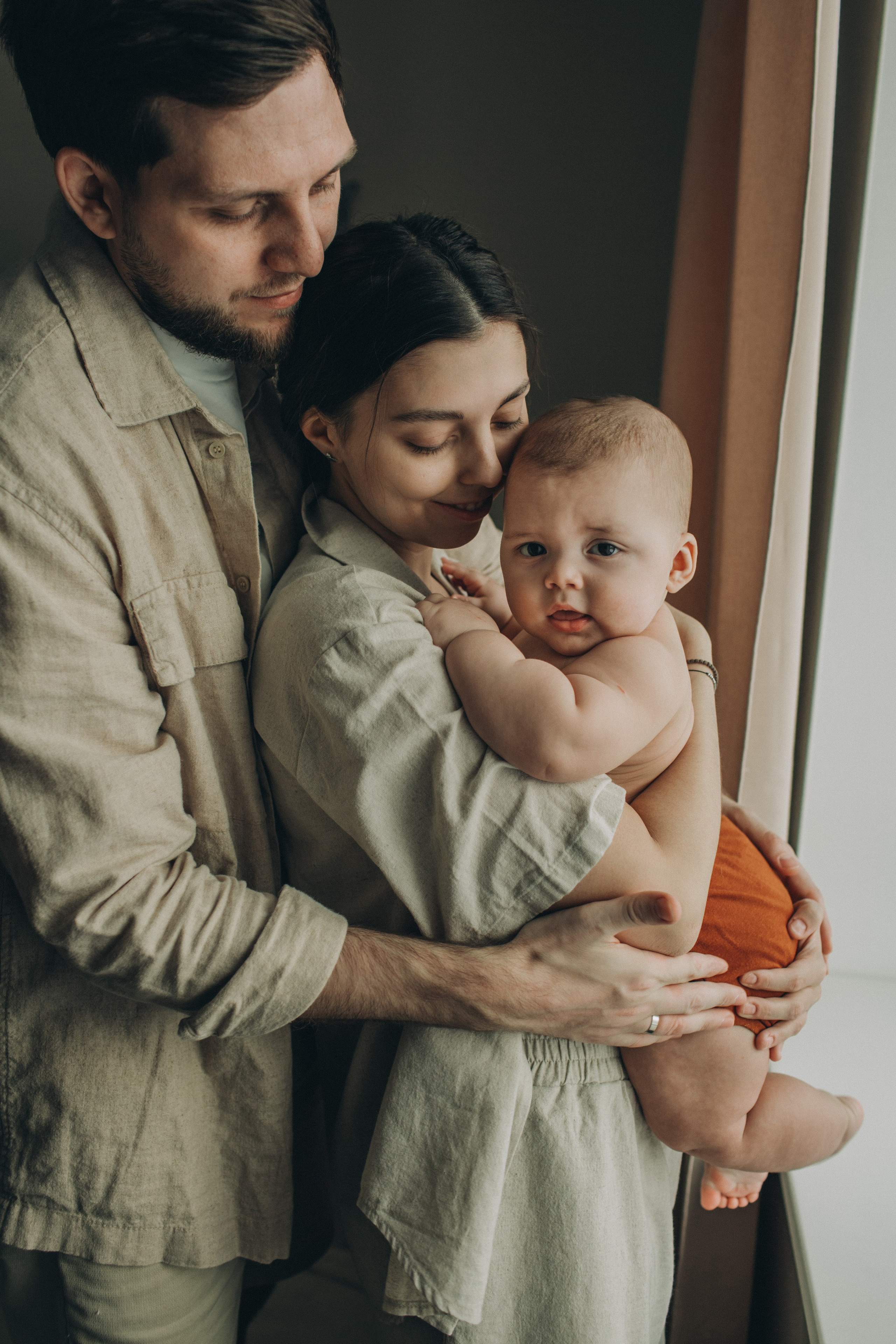 Лев, Мила, Леша. Семейный фотограф Томск