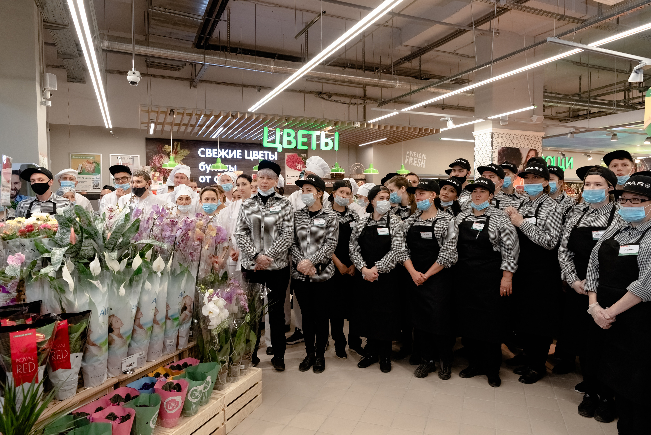 Открытие магазина SPAR. Казань