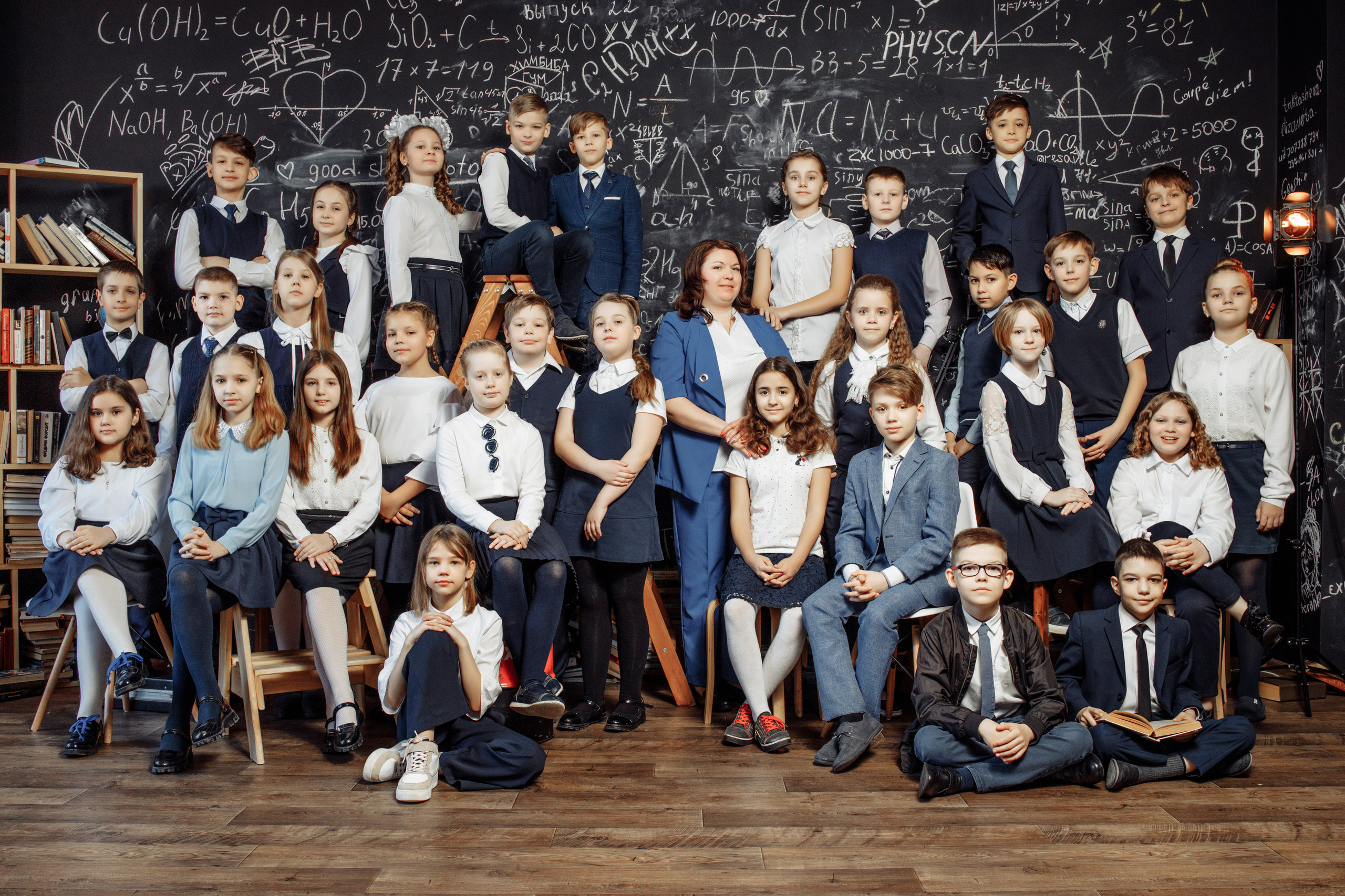 4 класс. Студия школьной фотографии в Твери. Выпускные альбомы в Твери