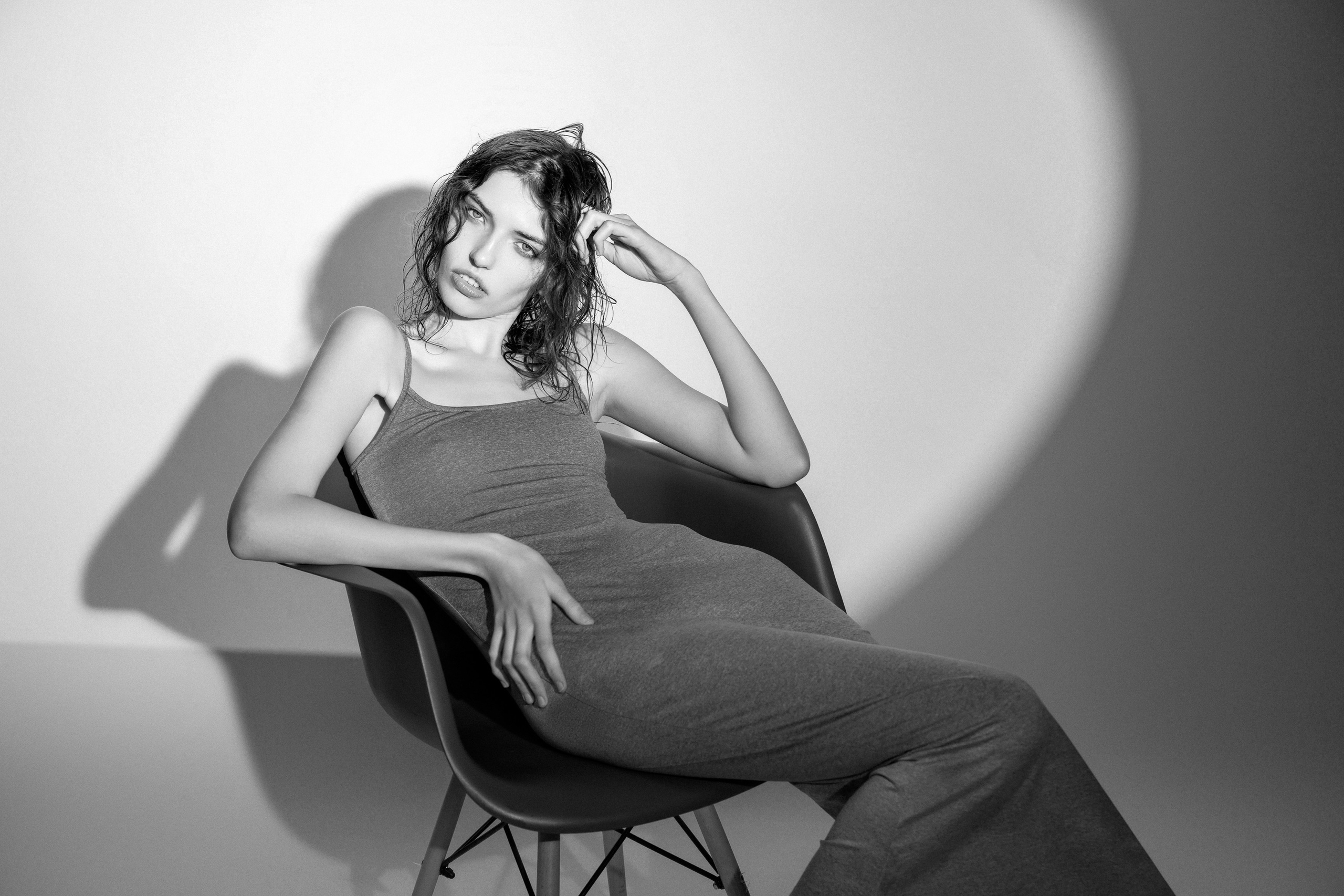 Тестовая съемка для начинающей модели