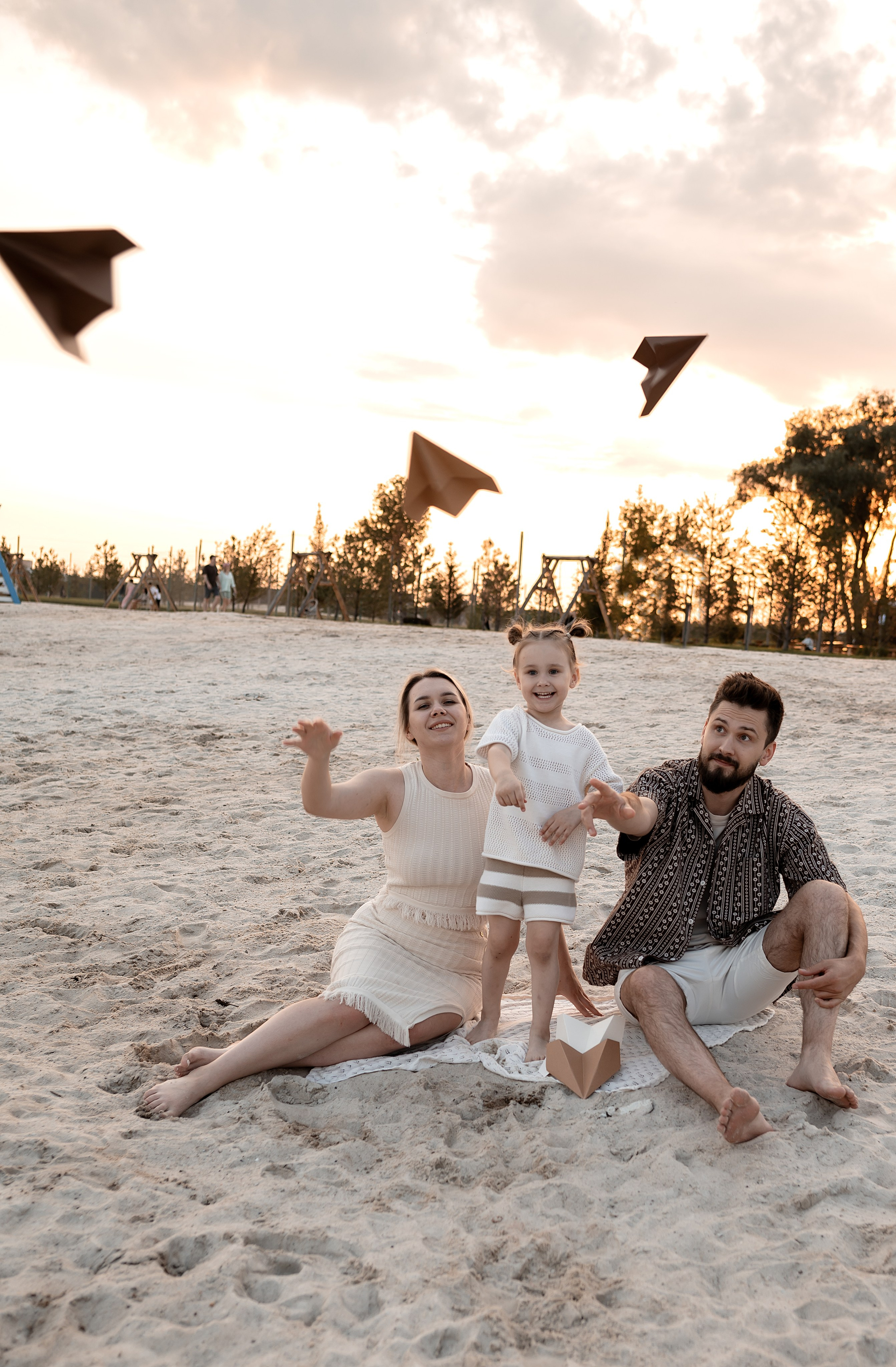 Костя, Юля и Теона. Свадебный и семейный фотограф в Серпухове Александра Дерюшева