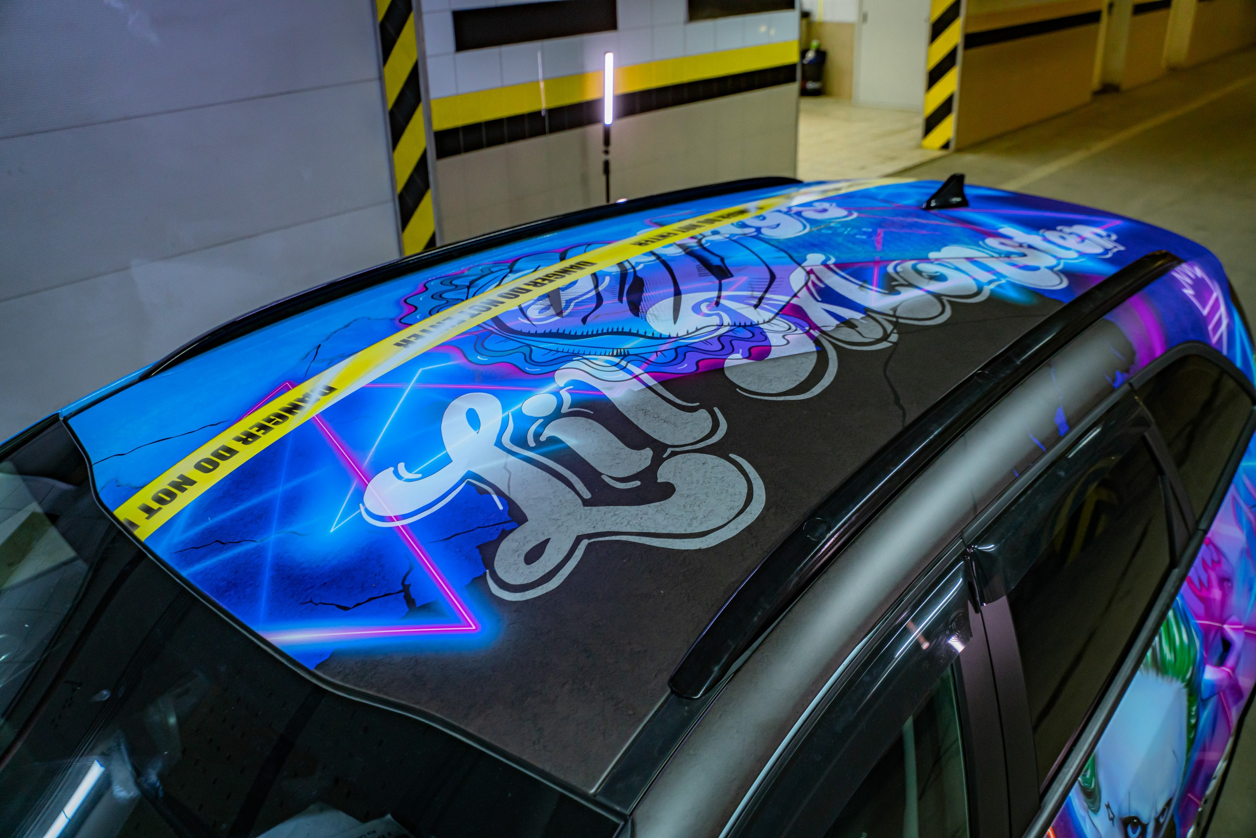 Винилография на KIA Ceed SW. Студия дизайна и оклейки авто Barmaley Design