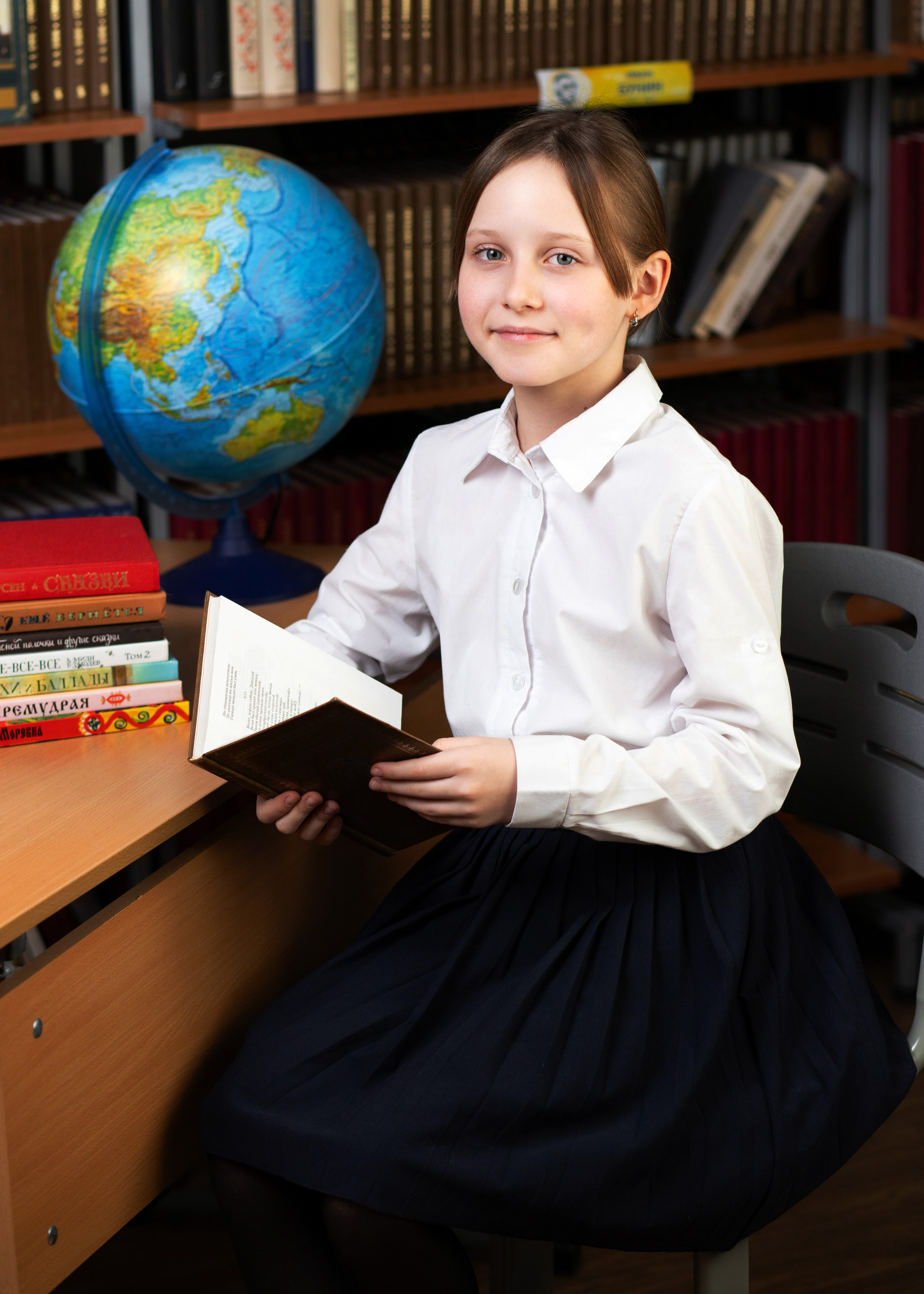 Детский портрет. Выпускная фотография. Начальная школа 4 класс