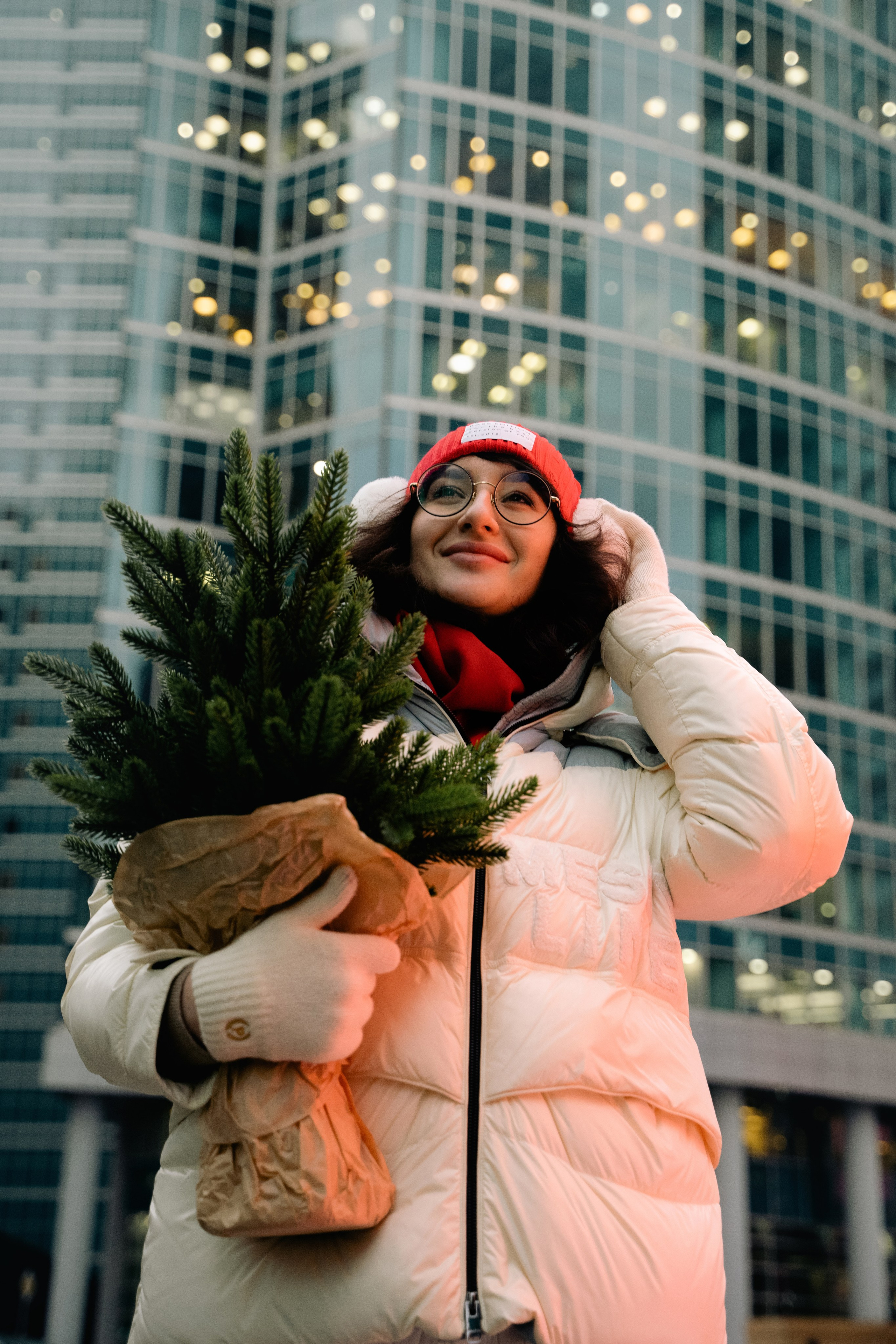 Moscow Sity winter Кристина. Контент фотограф в Москве Кулич Настя