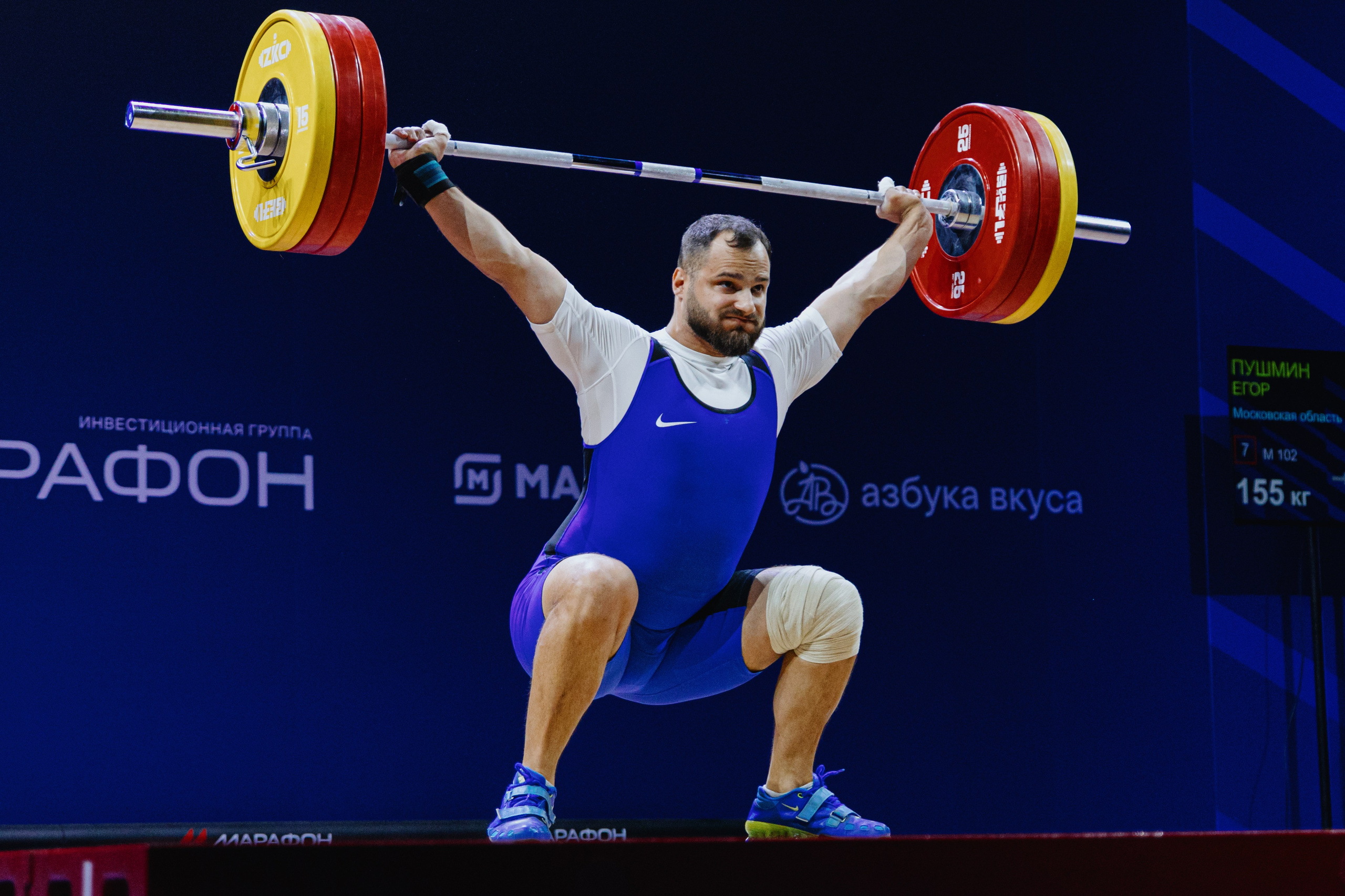 Чемпионат России по тяжелой атлетике 2025. Фотограф в Москве и Санкт-Петербурге Дарина